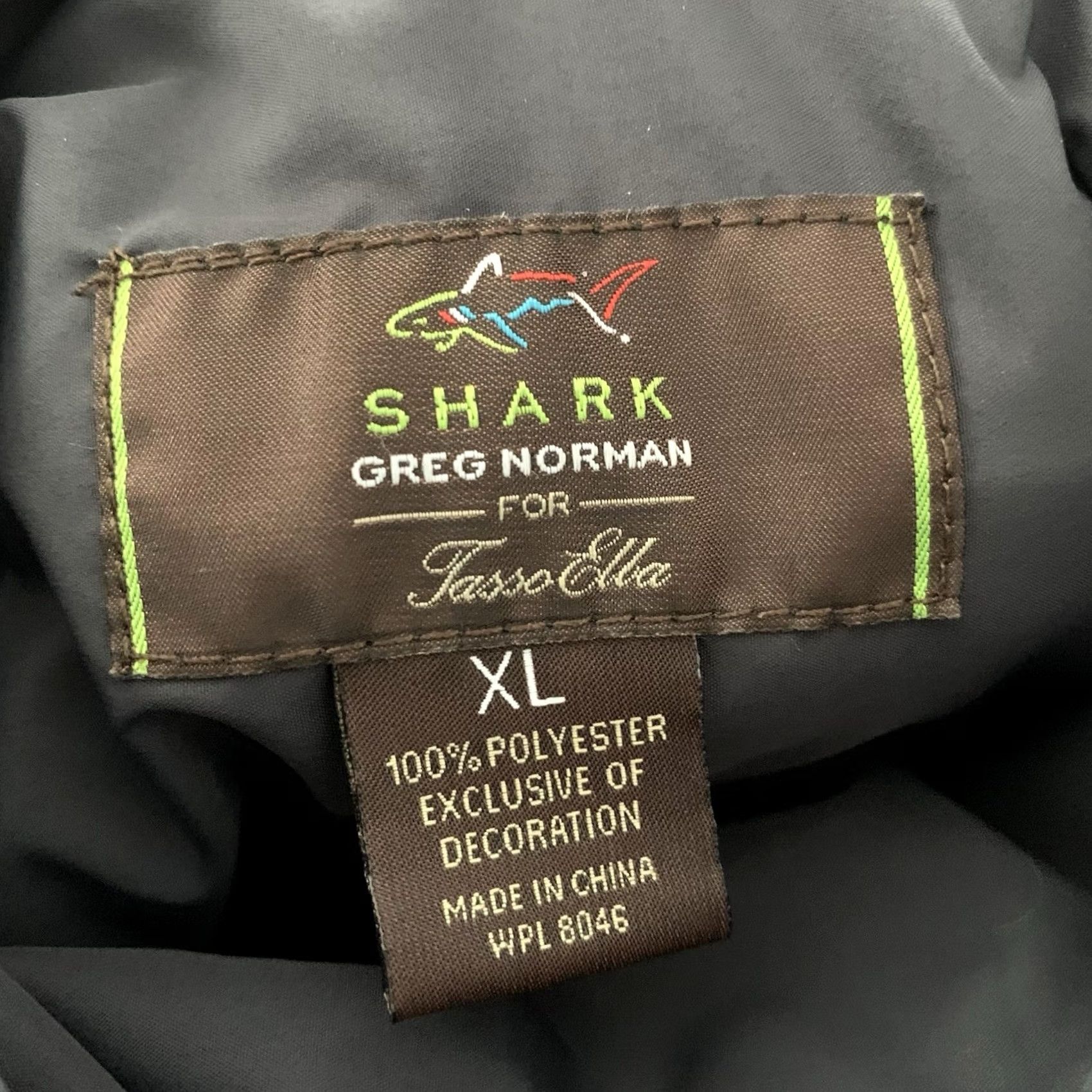 Vintage Greg Norman Shark Tasso Elba Windbreaker Vest Mens XL Gray Fleece Lined Golf Full Zip Size US XL / EU 56 / 4 - 2 Thumbnail