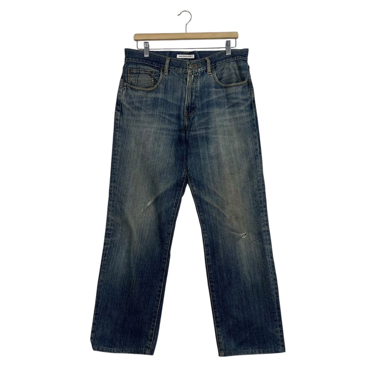Japanese Brand Vintage Bobson Workwear Denim Jeans Size US 34 / EU 50 - 1 Thumbnail