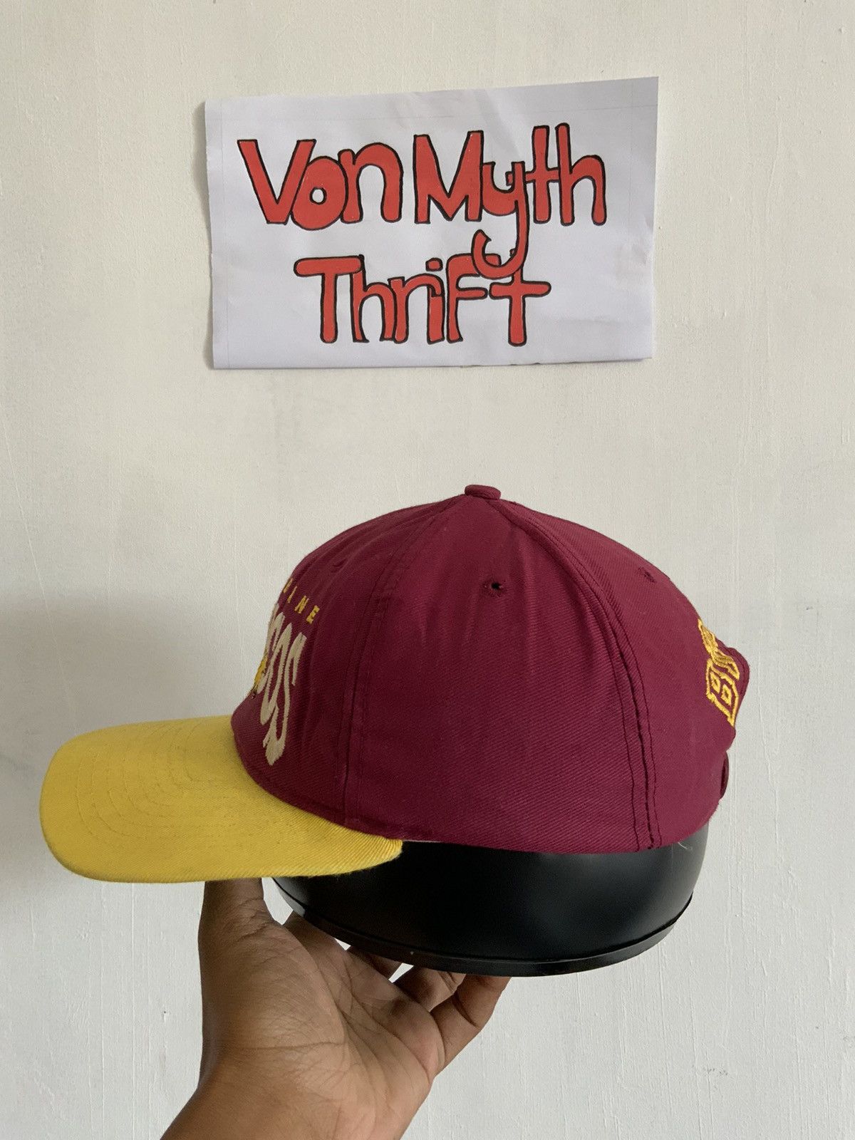 If Six Was Nine Brisban Broncos Australian RL Hat Size ONE SIZE - 3 Thumbnail