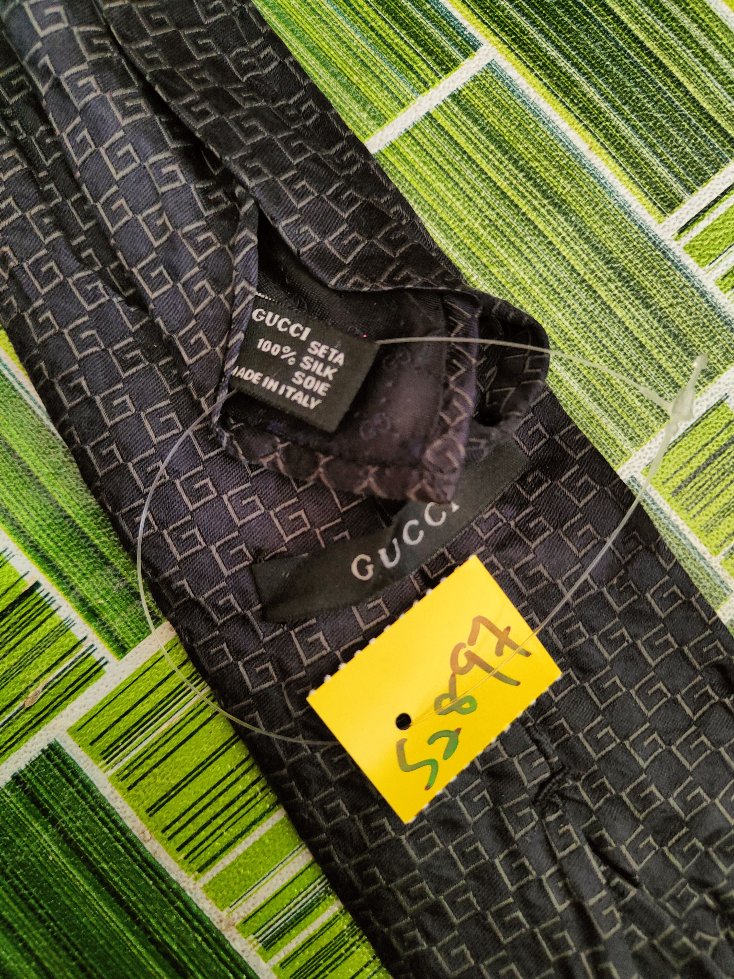 Gucci Gucci Navy Ties #S2897 Size ONE SIZE - 5 Thumbnail