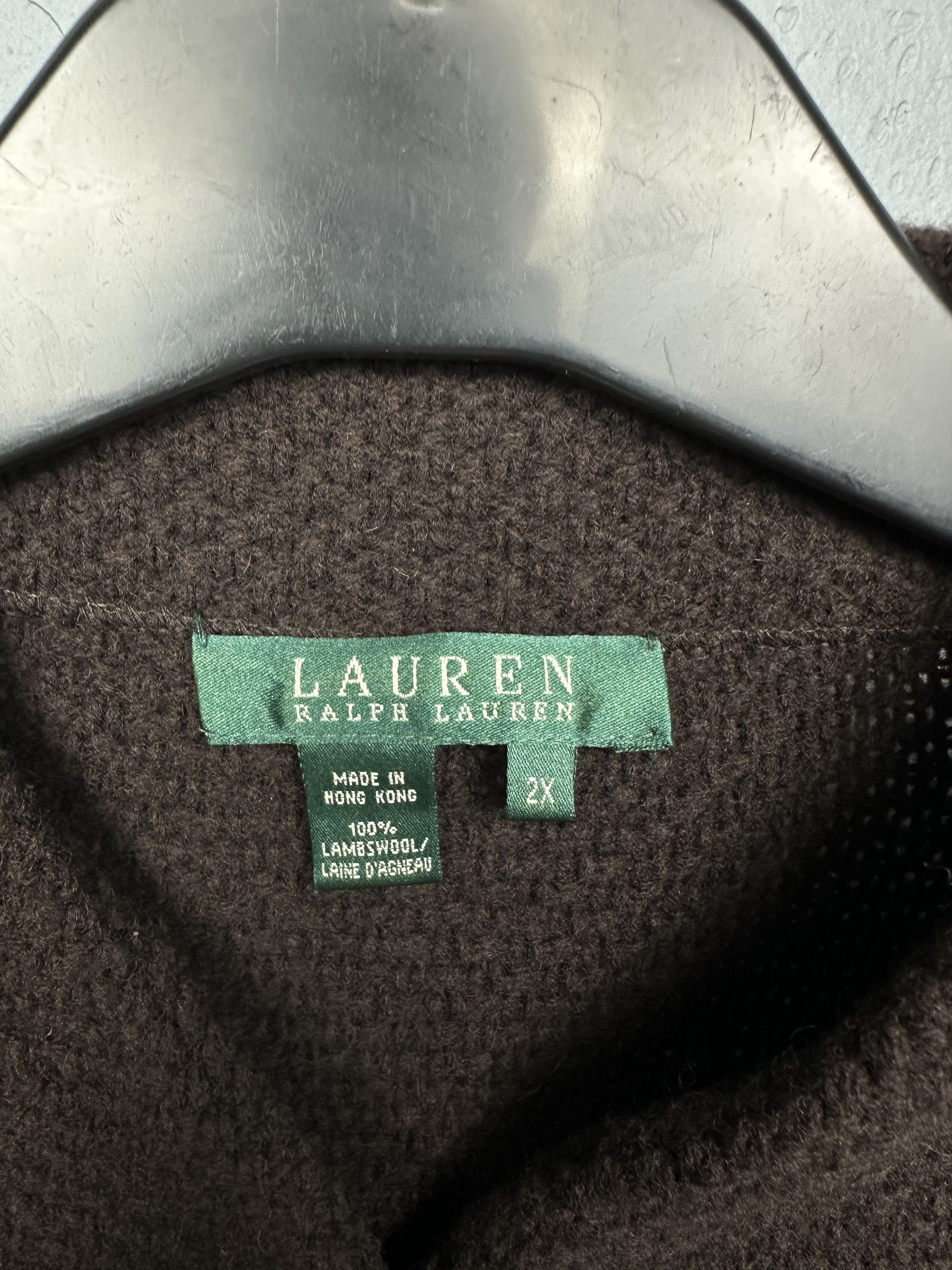 Polo Ralph Lauren Lauren Polo Ralph Lauren Womens Wool Knit Sweater Size XXL / US 16-18 / IT 52-54 - 3 Thumbnail