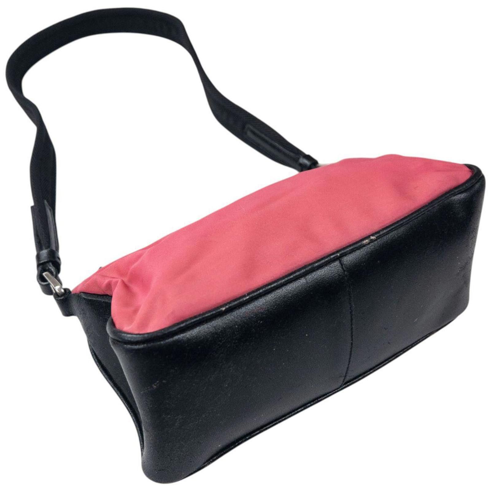 Prada Vintage Prada Mini Baguette Shoulder Bag Size ONE SIZE - 7 Thumbnail