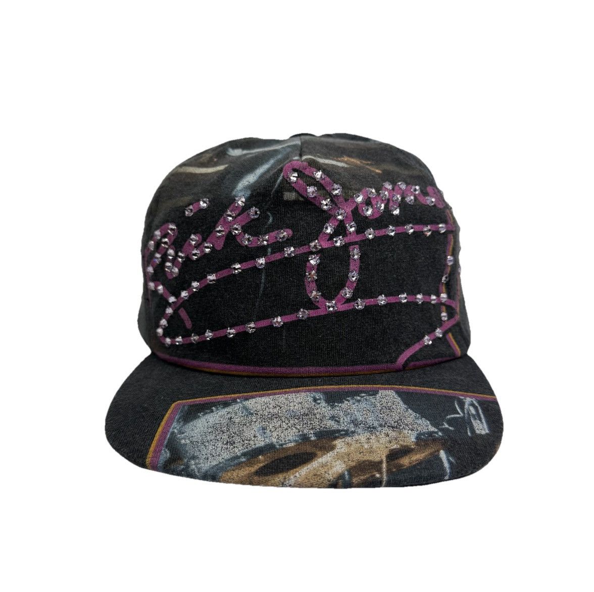 Bossi Sportswear BOSSI HARLEY DAVIDSON 1/1 RHINESTONE VINTAGE CAP Size ONE SIZE - 2 Thumbnail