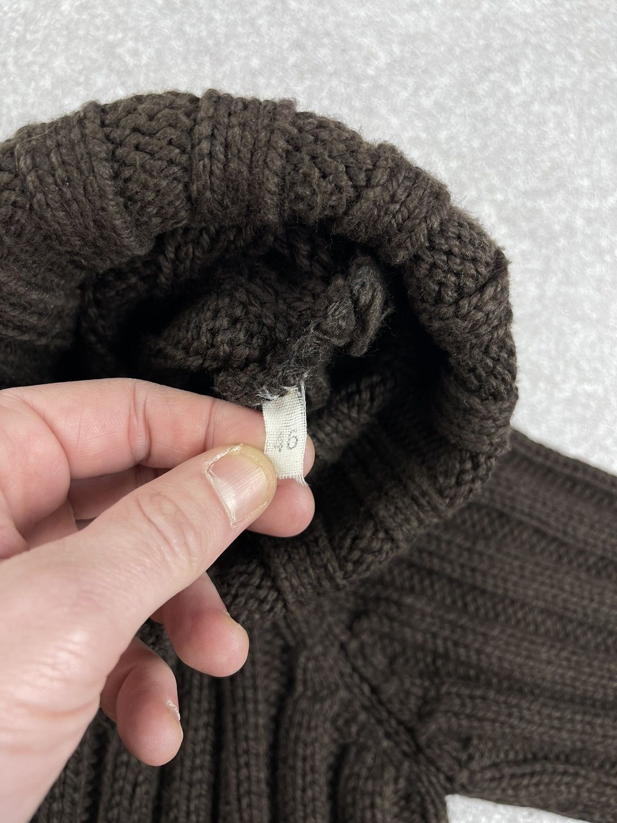 Dolce & Gabbana × Vintage Vintage Dolce & Gabbana Wool Knit Turtleneck Sweater Size L / US 10 / IT 46 - 11 Thumbnail