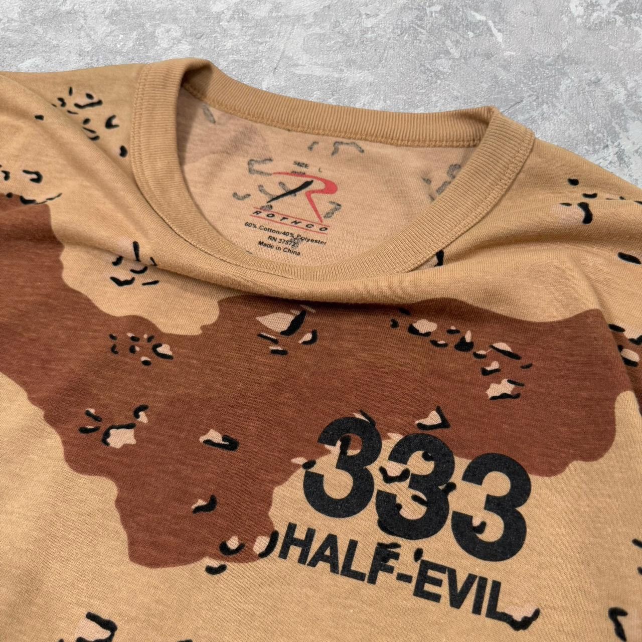 Half Evil 333 half evil camo t shirt Size US L / EU 52-54 / 3 - 3 Thumbnail