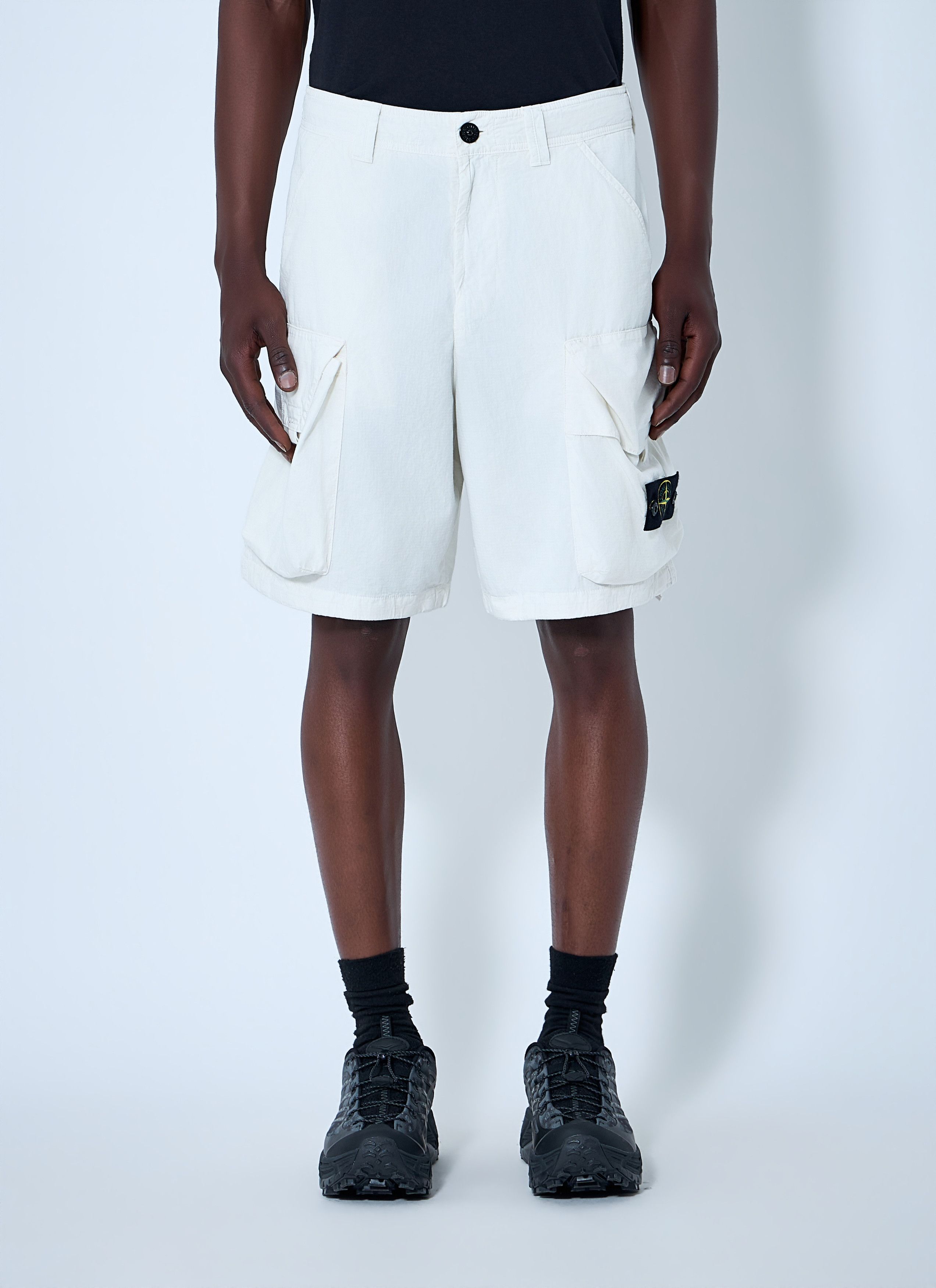 Stone Island Cargo Shorts with Flap Pockets Size US 30 / EU 46 - 1 Thumbnail