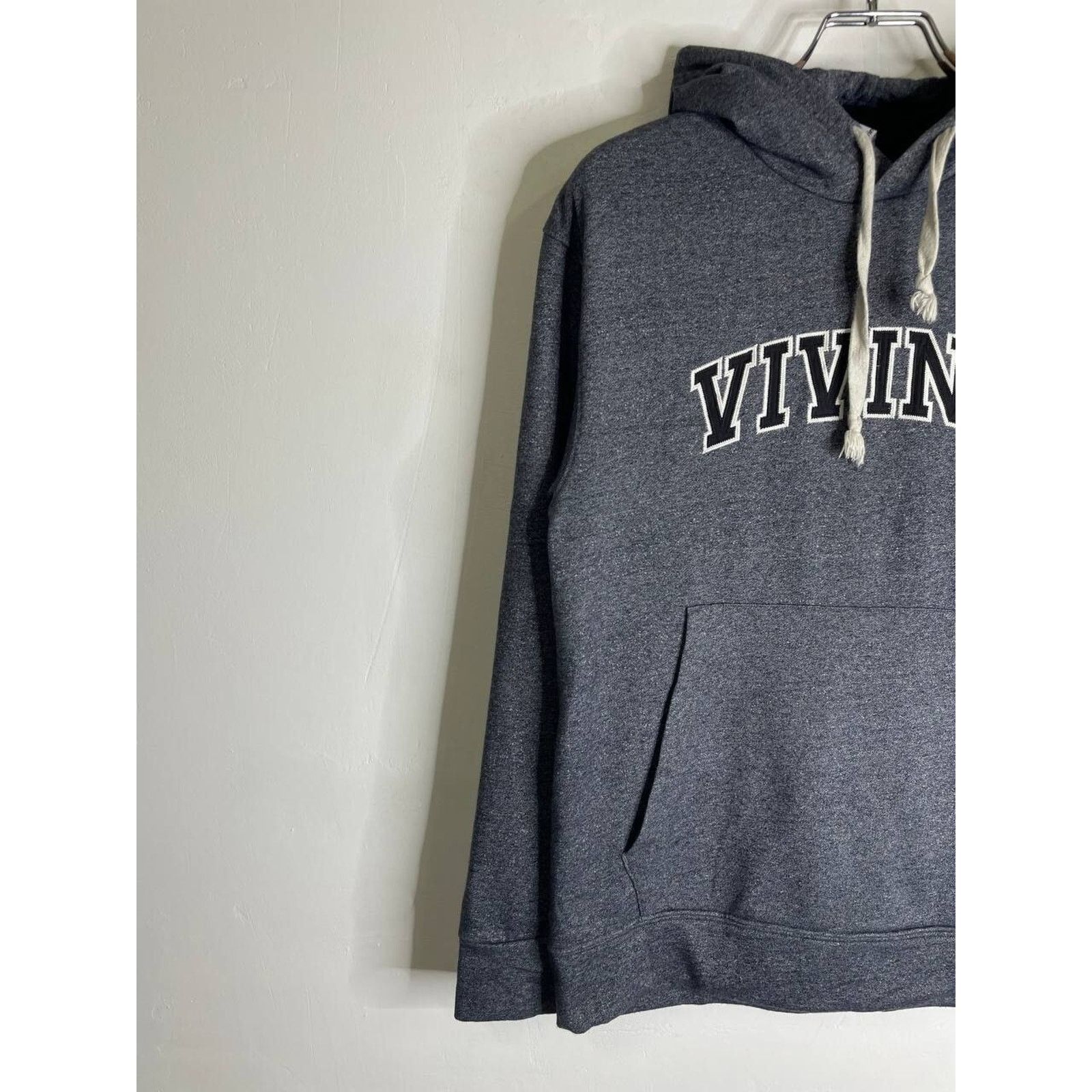 Vintage Vintage Vivint Charcoal Gray Pullover Hoodie Medium Size US M / EU 48-50 / 2 - 5 Thumbnail