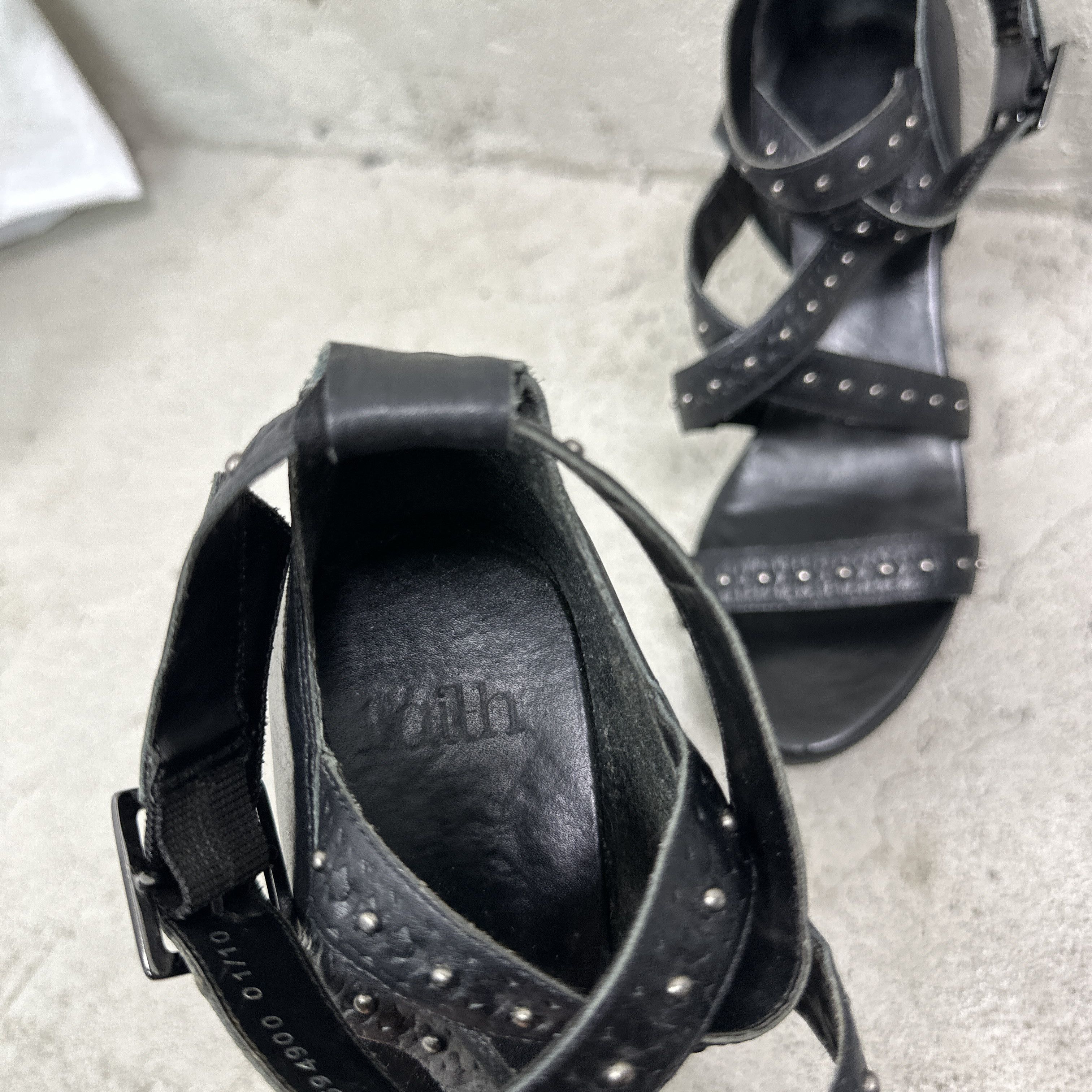 Vintage Vintage Wrapped Studded Faith by El Dantes Platforms Y2K Size US 8 / IT 38 - 5 Thumbnail