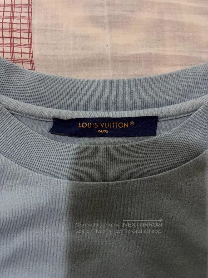 Louis Vuitton Louis Vuitton Blue tool graphic embroidered short sleeve T Size US XS / EU 42 / 0 - 3 Thumbnail