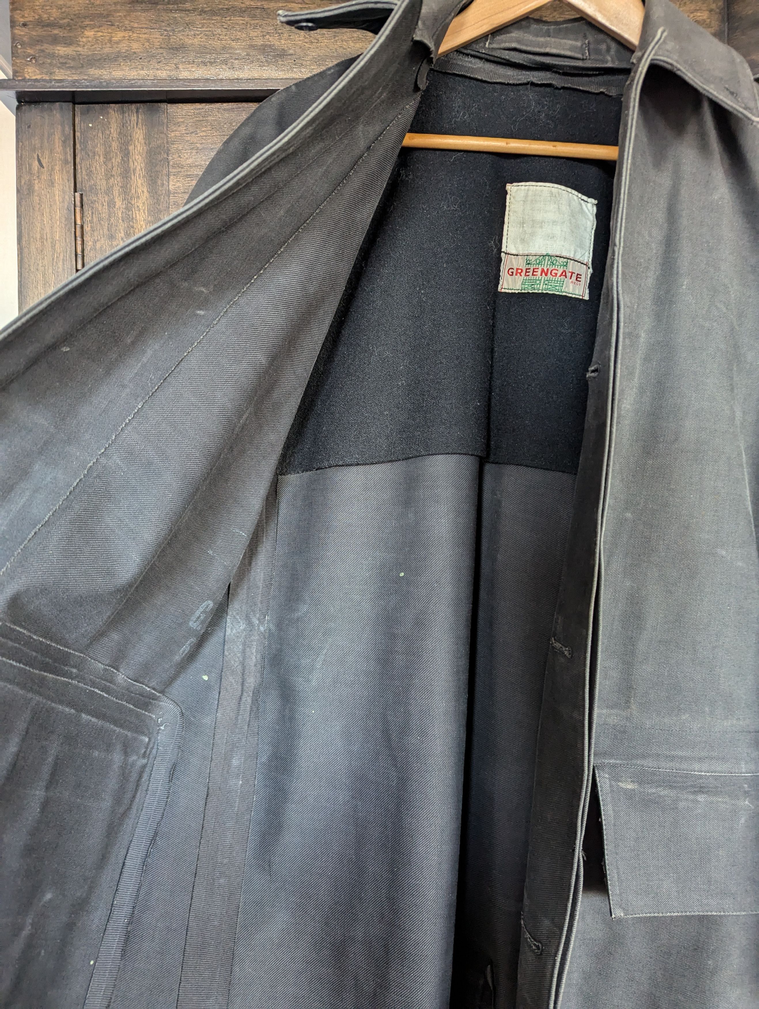 Mackintosh 1950s Greengate British rail mackintosh coat Size US M / EU 48-50 / 2 - 3 Thumbnail