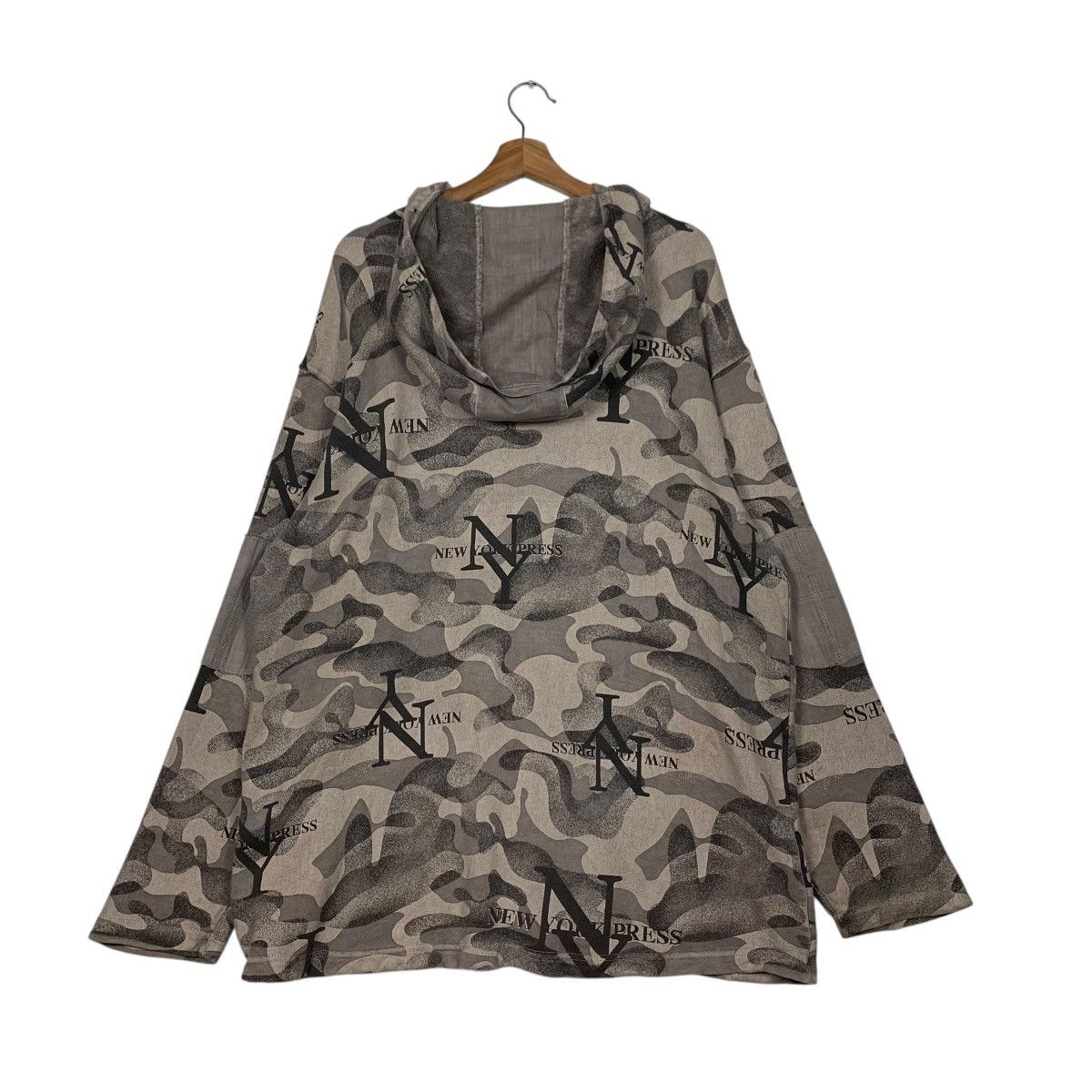 Other NEW YORK PRESS Camo Zipper Hoodie Sweater #2392-C107 Size US XL / EU 56 / 4 - 7 Thumbnail