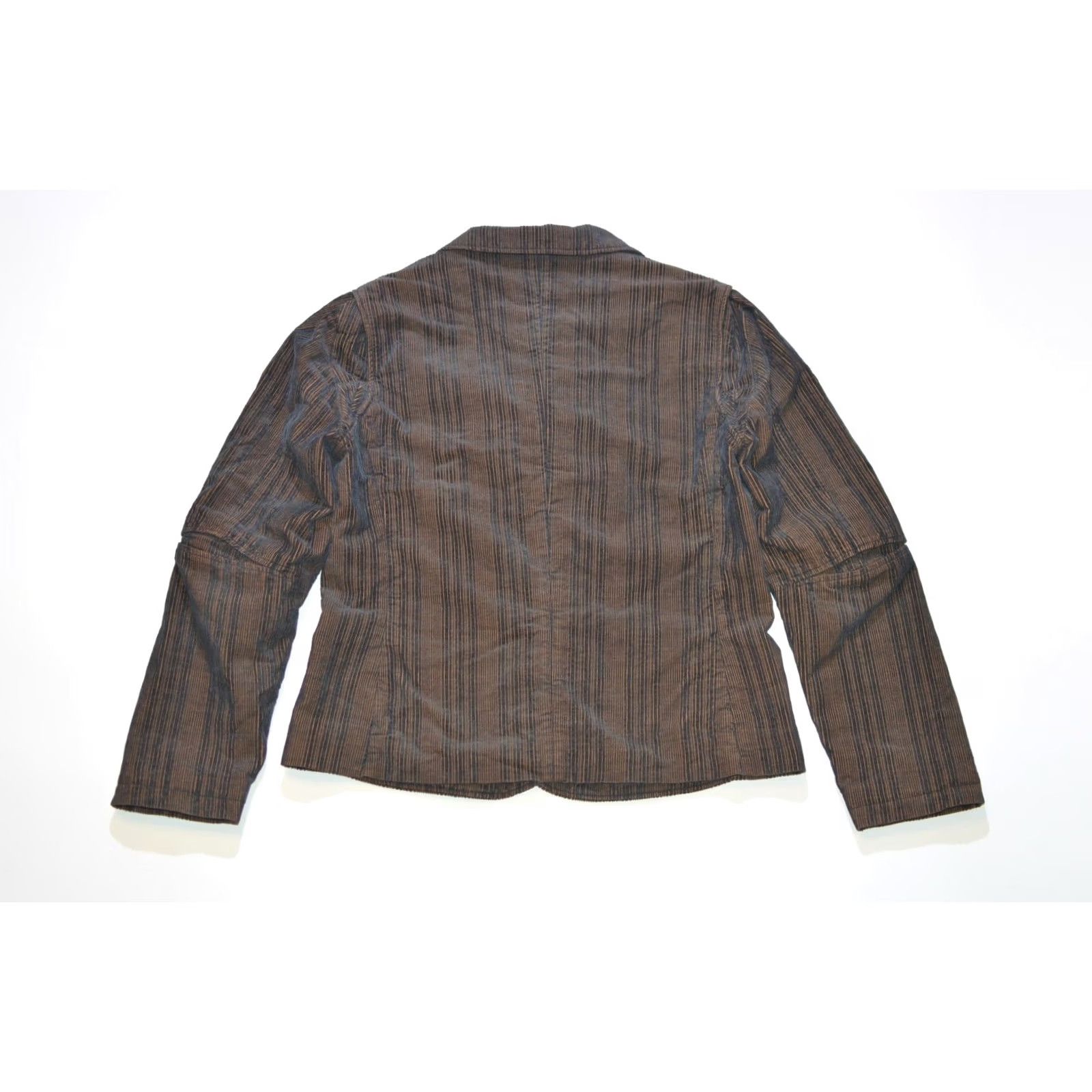 Vintage Wmns OSKA Zita Striped Blazer Jacket - Blazer - Black Gold - Size 2 - Womens - 65% cotton / 35% polyester Size XS / US 0-2 / IT 36-38 - 6 Thumbnail