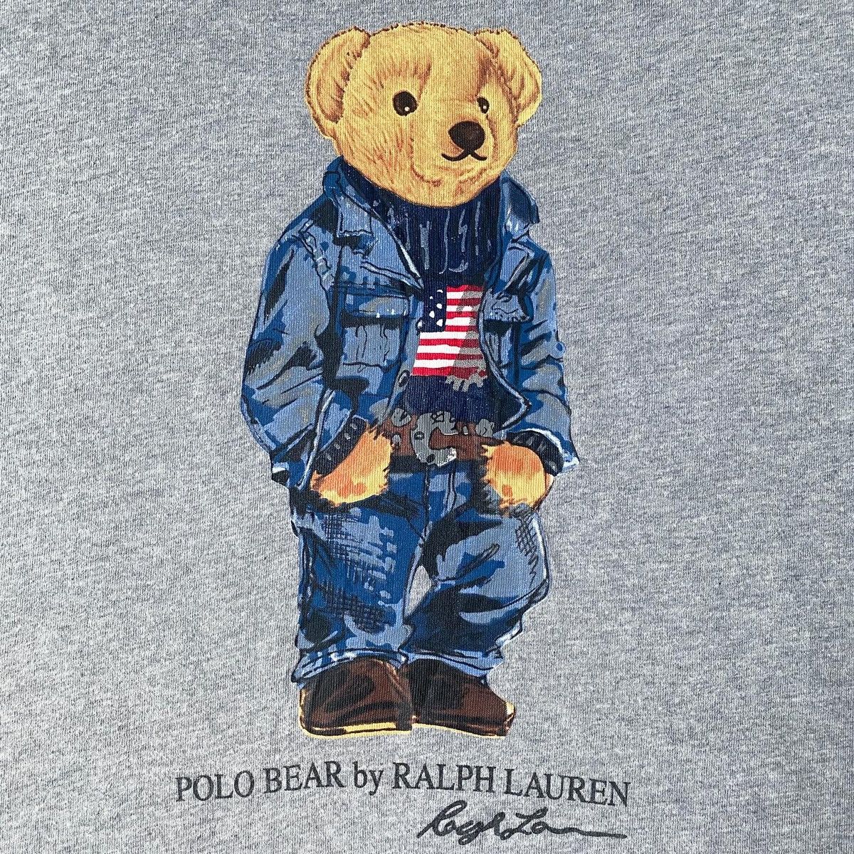 Polo Ralph Lauren × Ralph Lauren Polo Ralph Lauren Bear Tshirt Size US XL / EU 56 / 4 - 3 Thumbnail