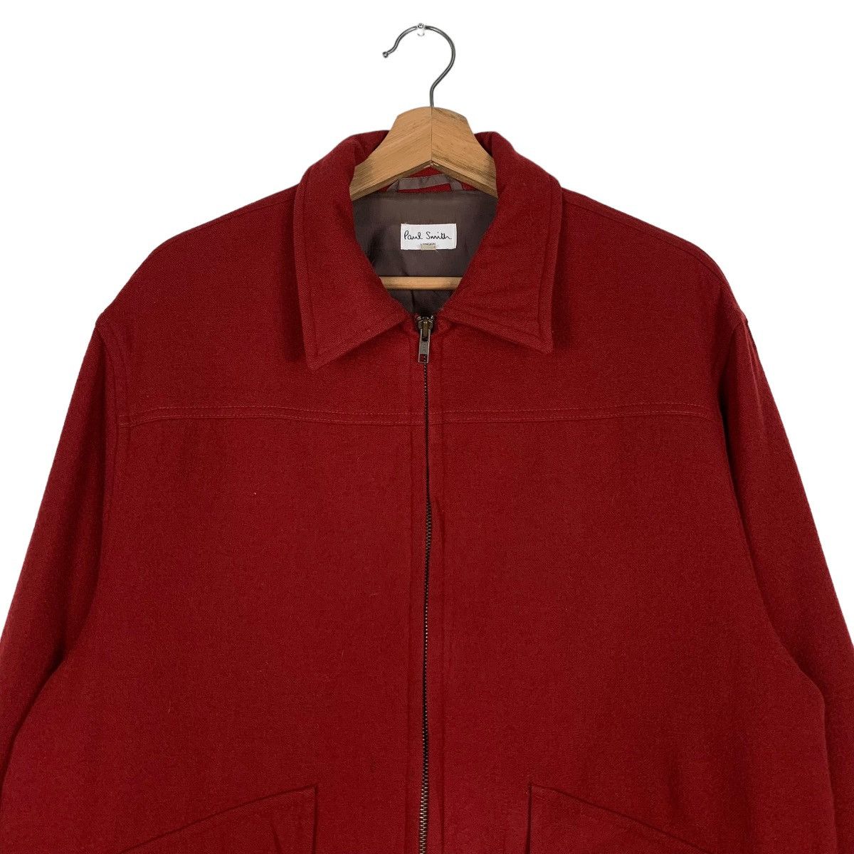 Paul Smith PAUL SMITH Red Casual Jacket #0871-C39 Size US L / EU 52-54 / 3 - 2 Thumbnail