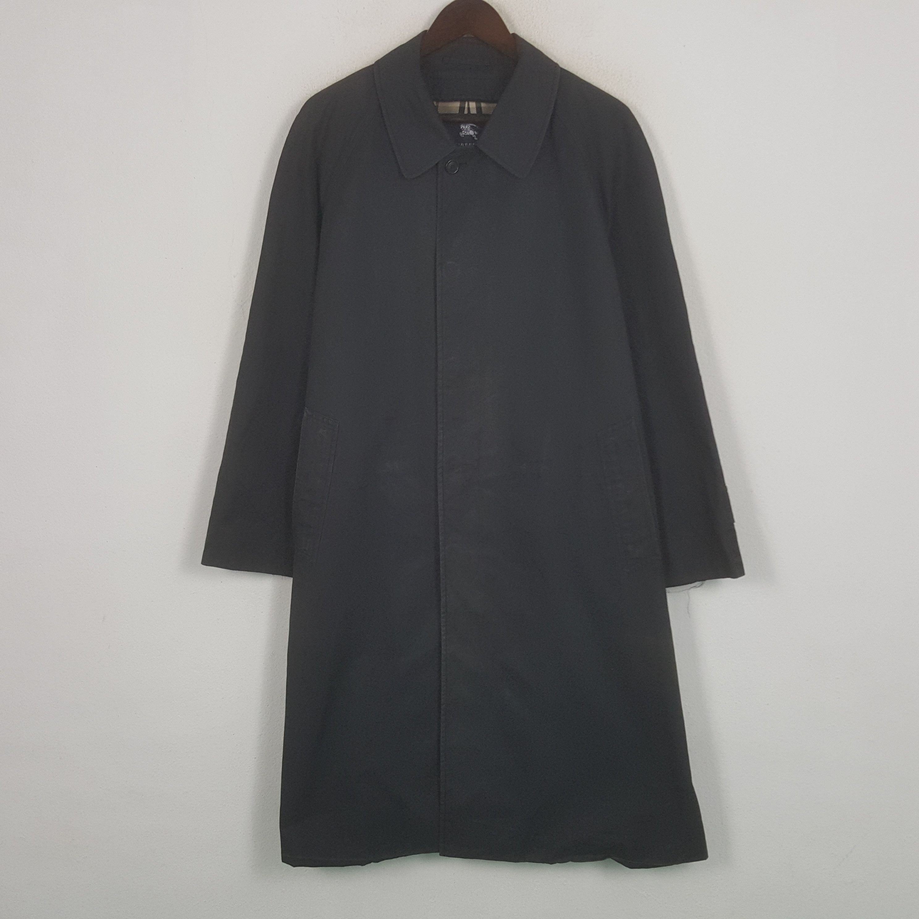 Burberry × Vintage Vintage Burberry London Nova Check Trench Coat Jacket Size US L / EU 52-54 / 3 - 1 Thumbnail