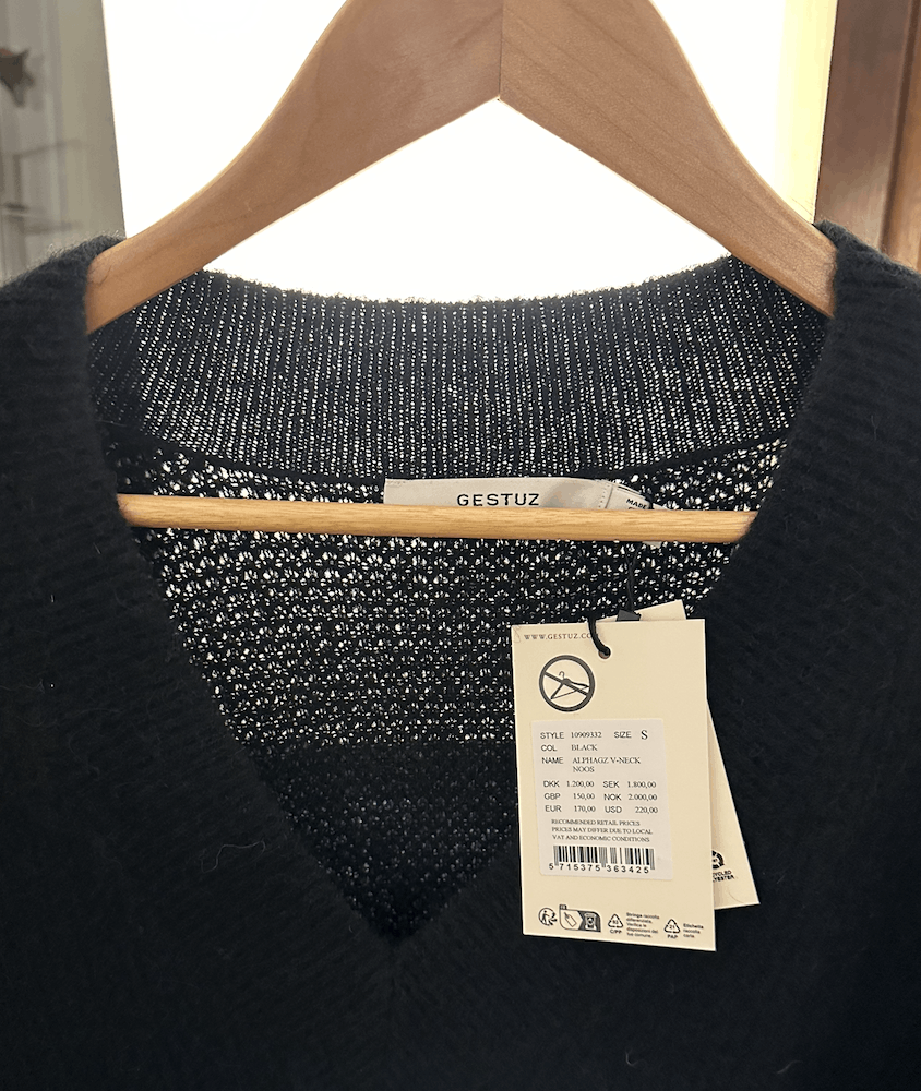 Gestuz Alpha GZ V Neck Sweater Size S / US 4 / IT 40 - 7 Thumbnail
