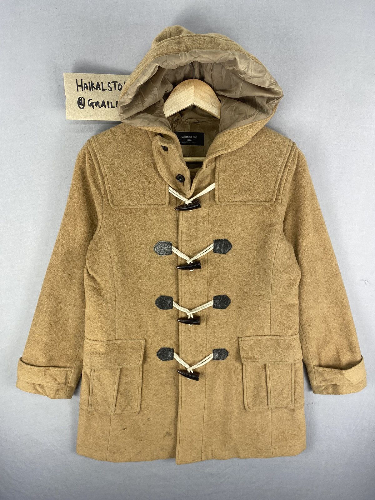 Comme Ca Ism Vintage Comme Ca Ism Wool Duffle Coat Jacket Size S / US 4 / IT 40 - 1 Thumbnail