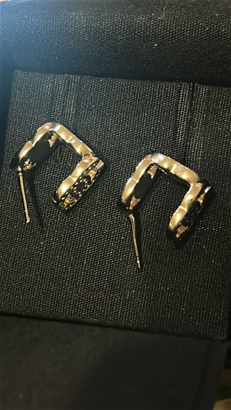 Chanel Chanel Triple Crystal CC Cube Earrings B23B Size ONE SIZE - 3 Thumbnail