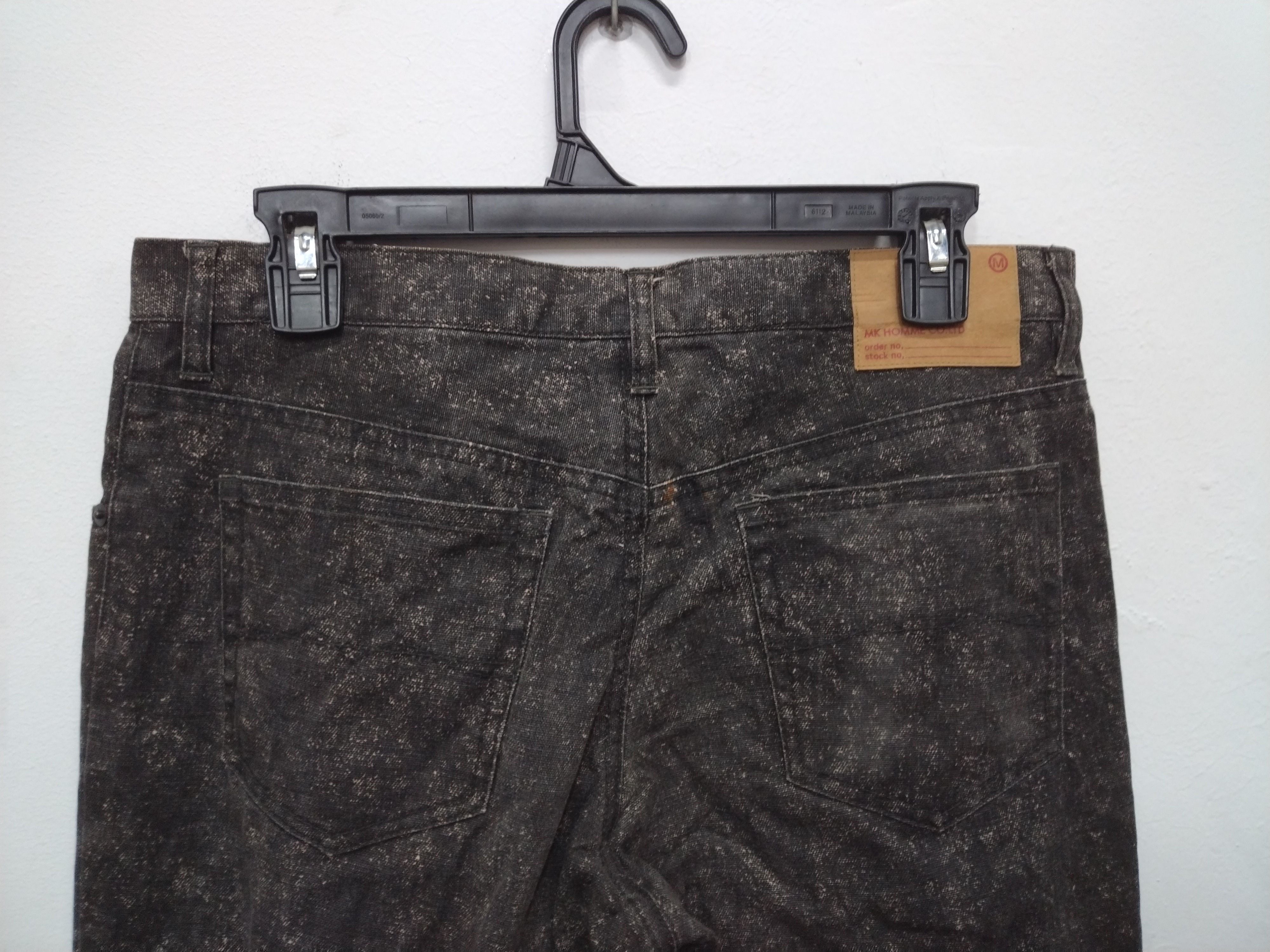 14th Addiction MICHEL KLEIN PARIS washed design straight cut denim jeans Size US 31 - 9 Thumbnail