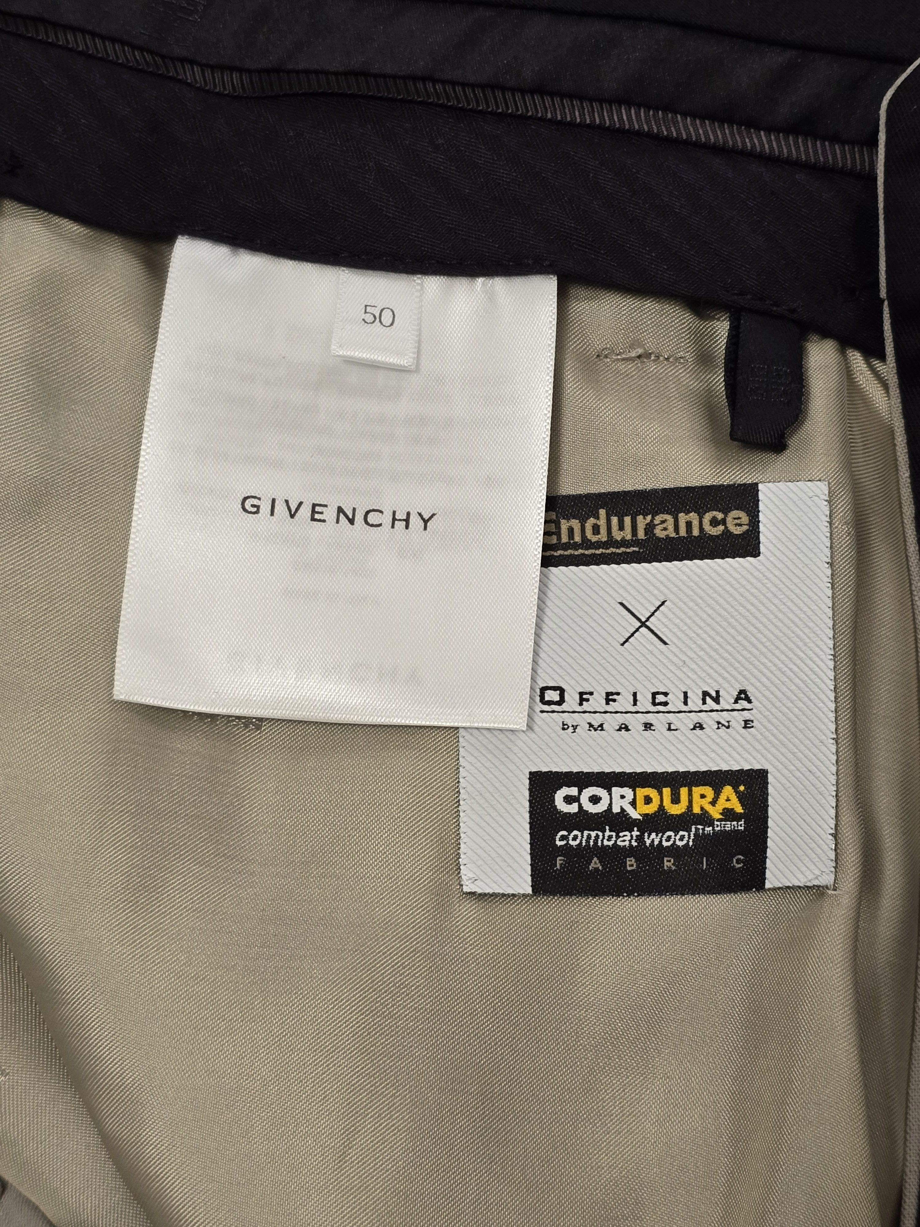 Givenchy Wool trousers with cutout detail Size 50R - 9 Thumbnail