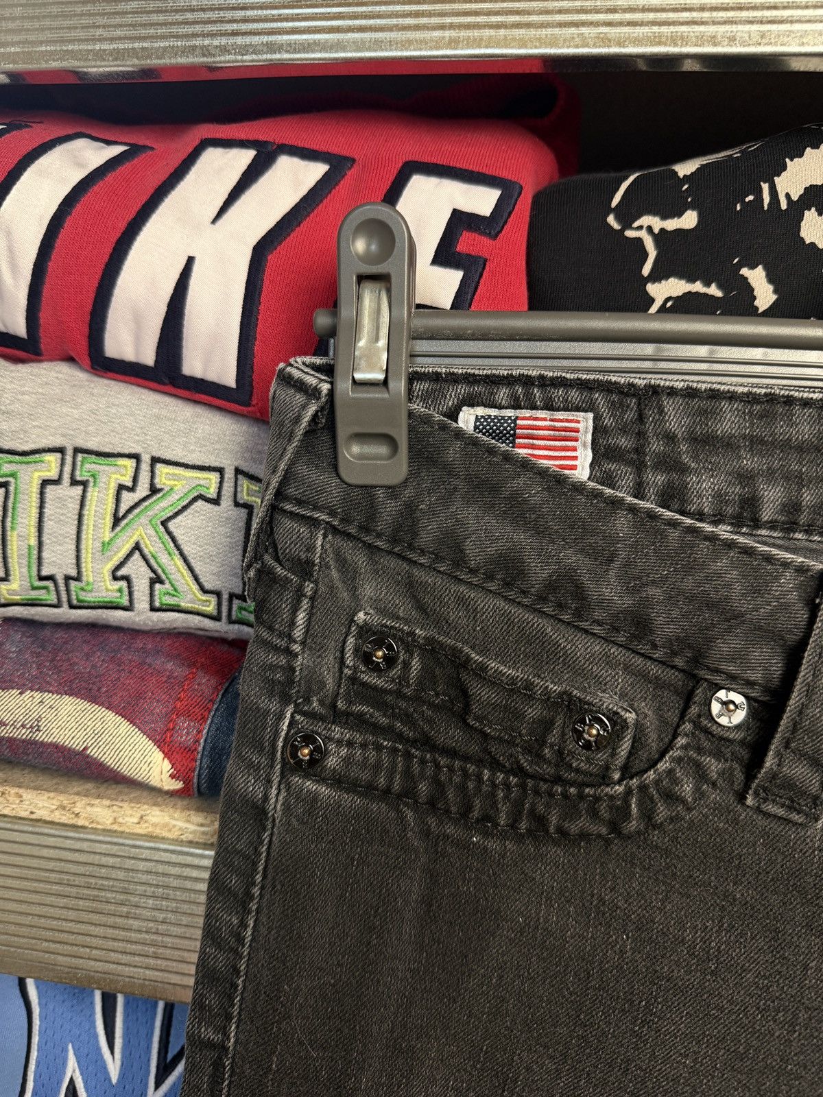 Japanese Brand True Religion skinny Jeans Size US 30 / EU 46 - 4 Thumbnail