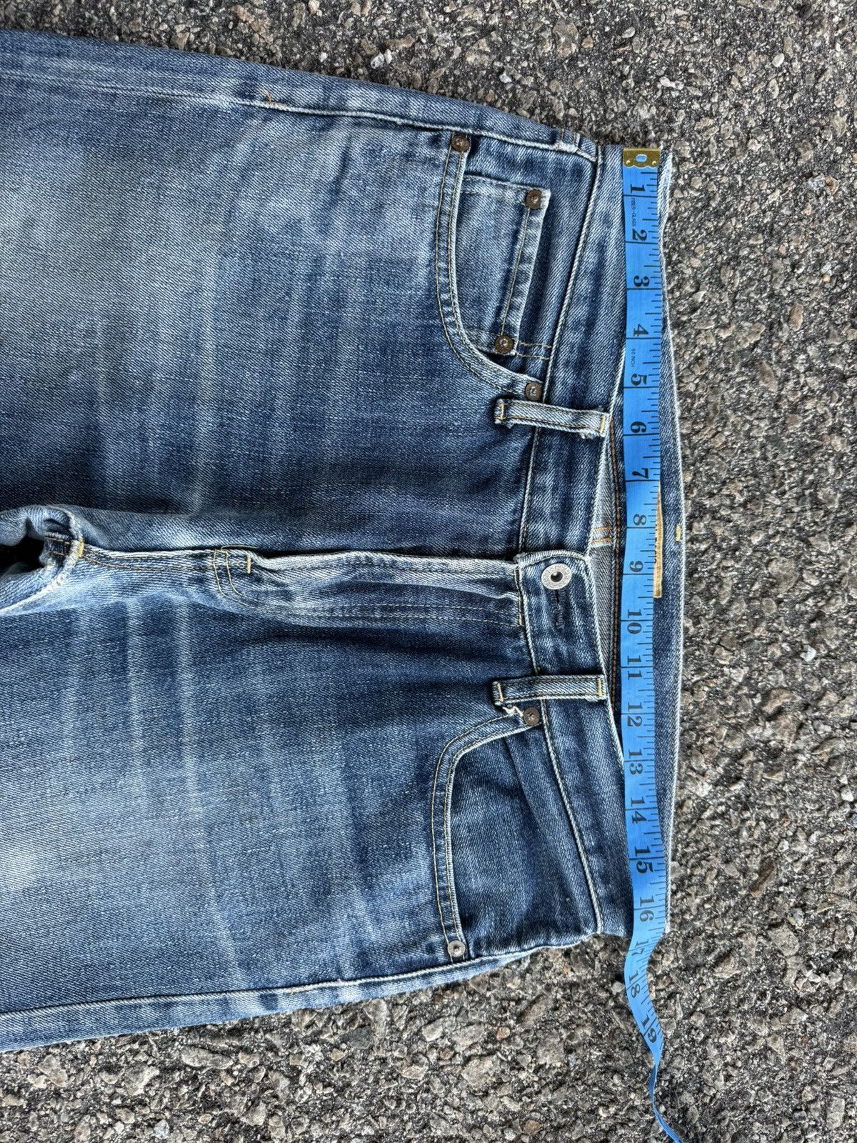 Japanese Brand W33 VINTAGE JAPANESE S002 FADED JEAN DENIM PANTS Size US 33 - 7 Thumbnail