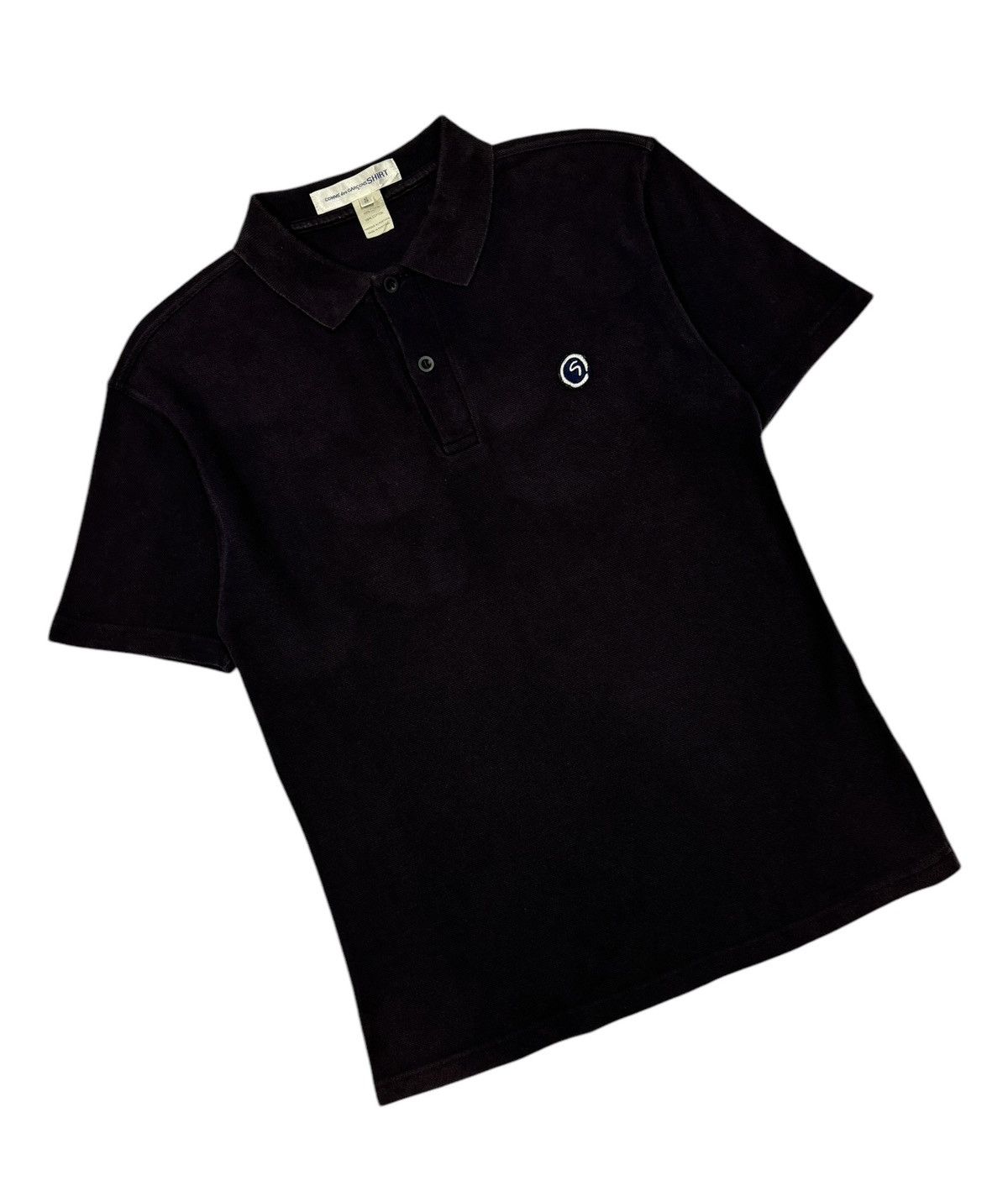 Comme des Garcons Homme Plus × Comme des Garcons SHIRT Comme Des Garçons Shirt Polo Tee Size US S / EU 44-46 / 1 - 5 Thumbnail