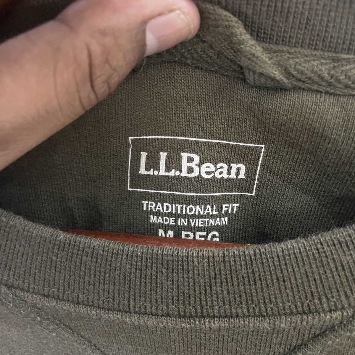 Japanese Brand × L.L. Bean L L Bean Crewneck Small Logo Sweatshirt Size US S / EU 44-46 / 1 - 5 Thumbnail