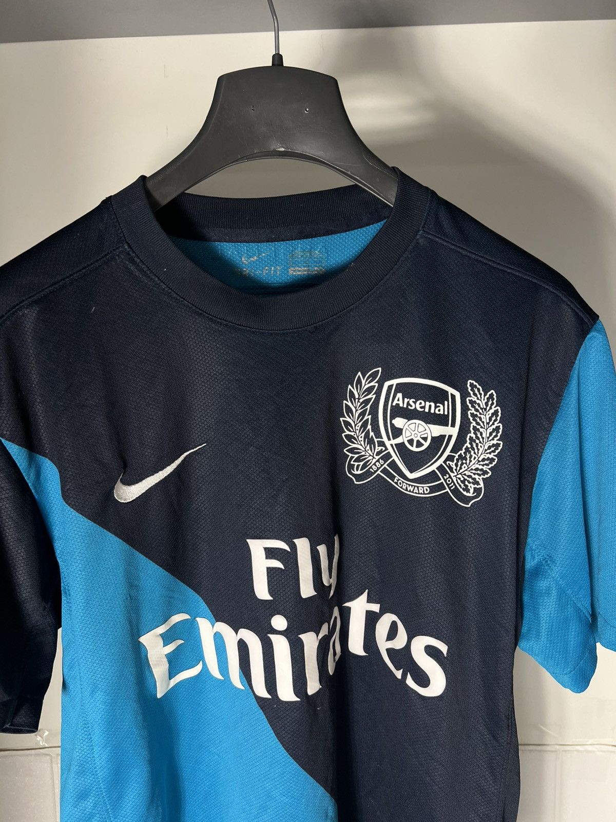 Vintage VERY RARE NIKE FC ARSENAL LONDON ENGLAND SOCCER JERSEY Y2K Size US M / EU 48-50 / 2 - 2 Thumbnail