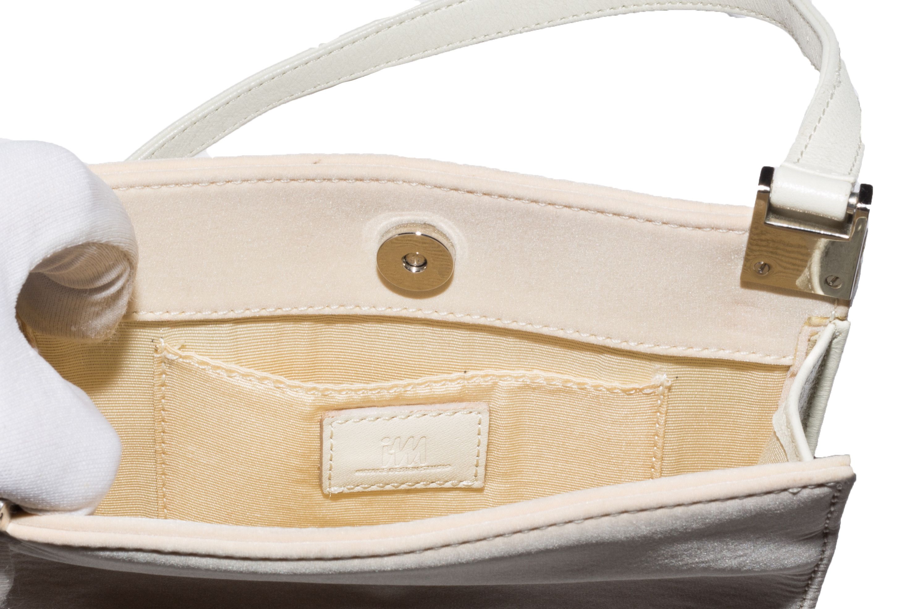 Issey Miyake LEATHER AND LAYERED POLYESTER TOP SHELL SHOULDER BAG Size ONE SIZE - 9 Thumbnail