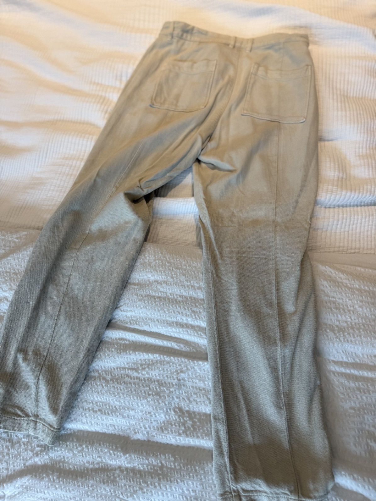 Zara Zara beige pant Size US 32 / EU 48 - 4 Thumbnail