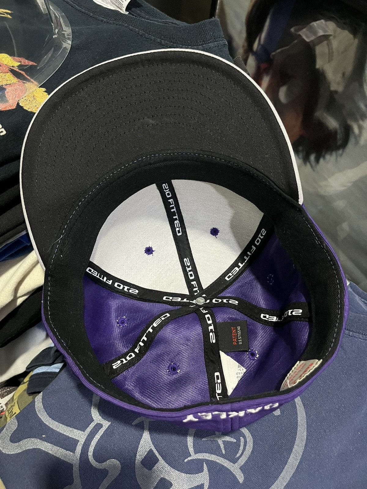 Oakley Oakley Purple Gray Size Cap Logo 00s (sample) Size ONE SIZE - 4 Thumbnail