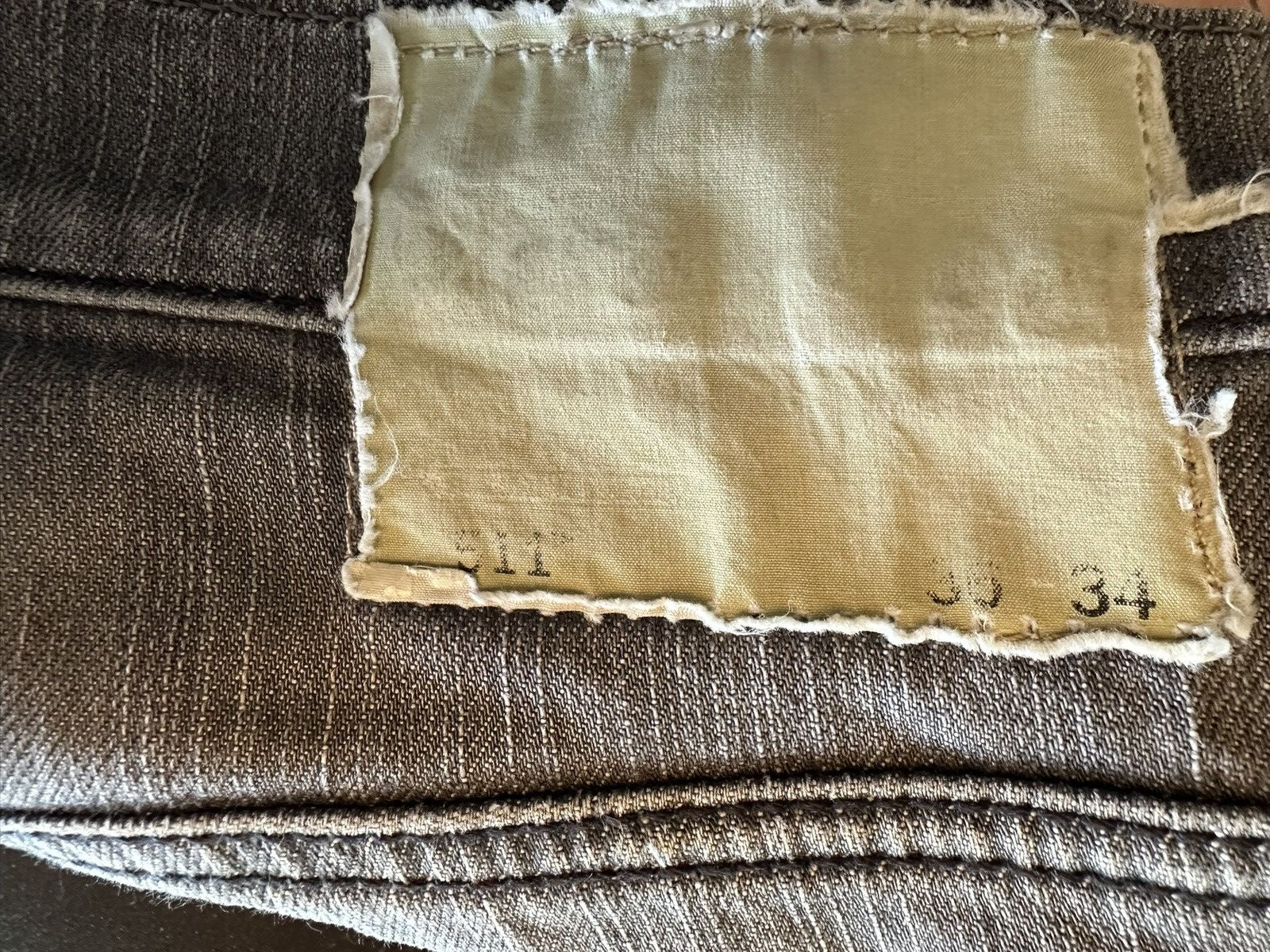 Levi's 36 x 34 Levis 511 mens jeans washed grey Size US 36 / EU 52 - 3 Thumbnail