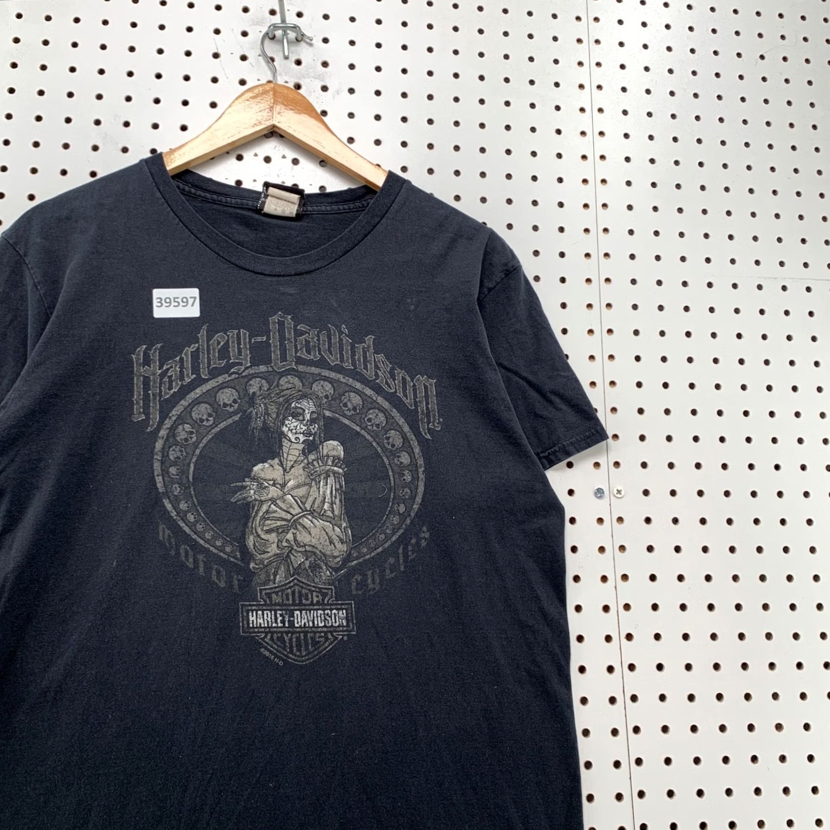 Harley Davidson Harley Davidson Skeleton Shirt Mens Large Black Four Rivers Kentucky 21x28 Size US L / EU 52-54 / 3 - 6 Thumbnail