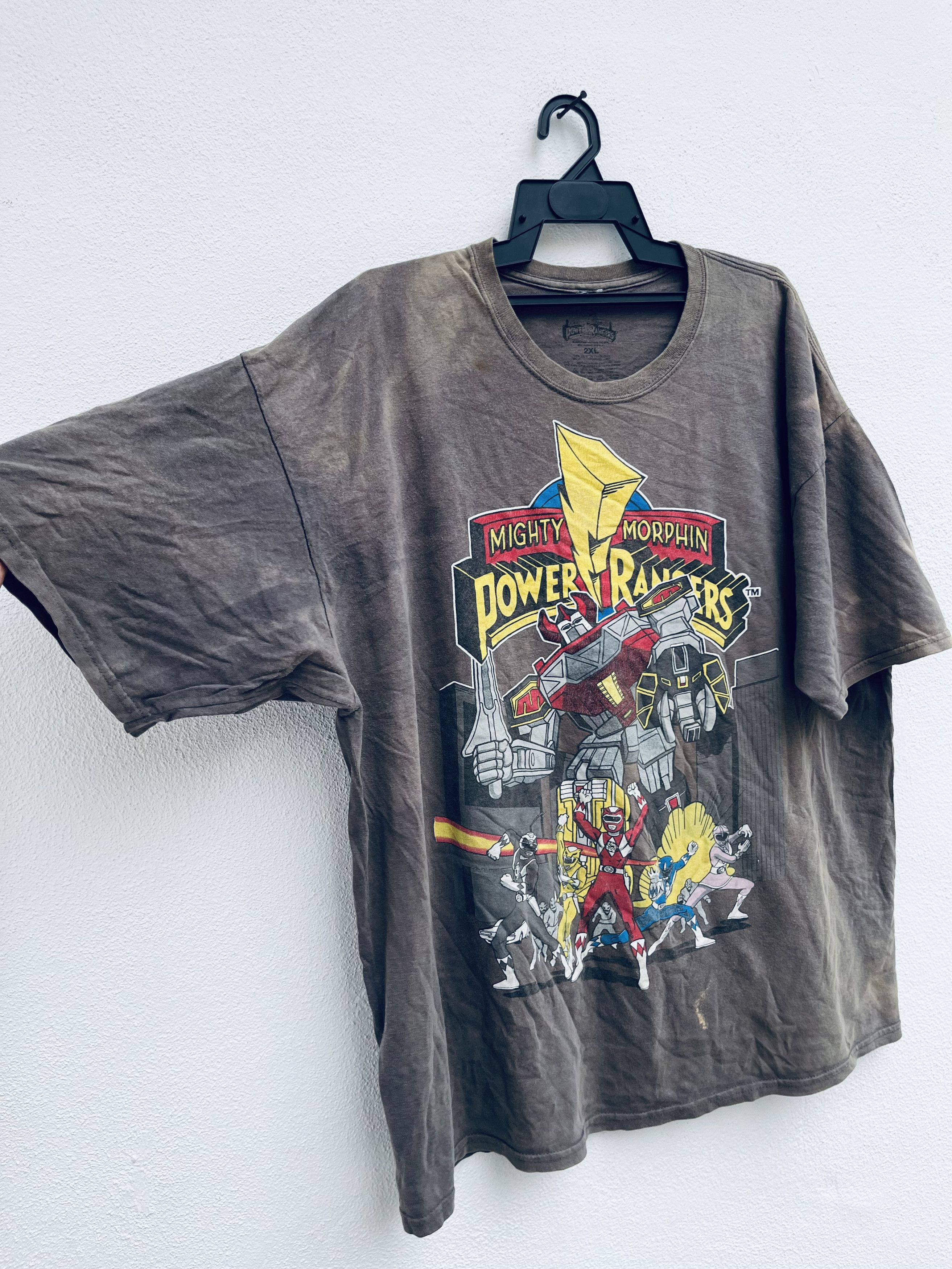 Vintage Vintage Power Rangers Famous Television Series Shirt Size US XXL / EU 58 / 5 - 4 Thumbnail