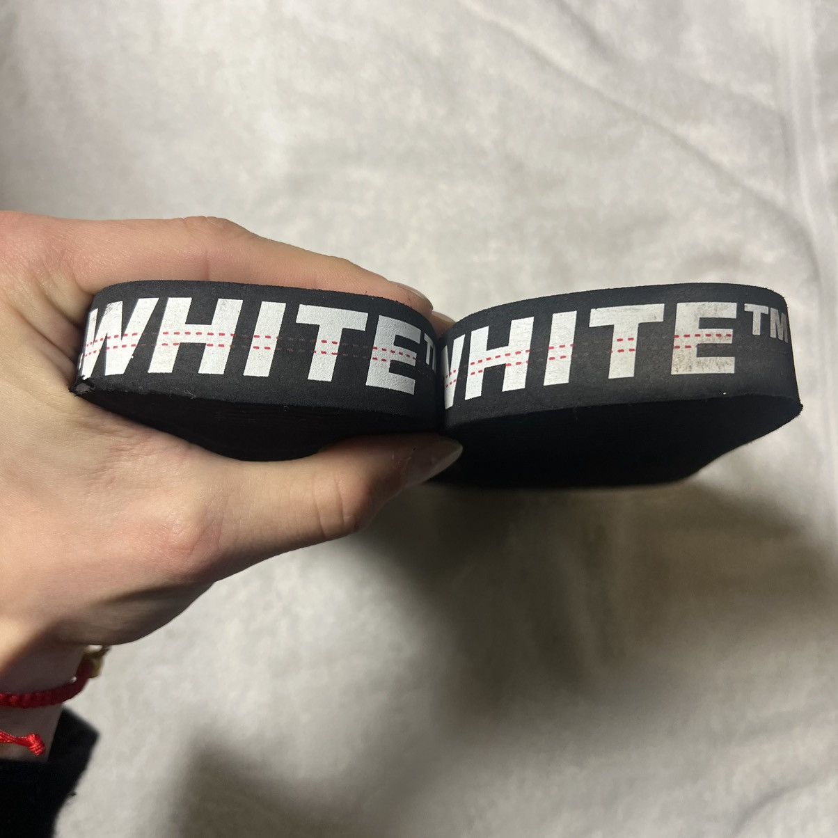 Off-White Off-White Industrial Logo Flip Flops Size US 10 / EU 43 - 5 Thumbnail