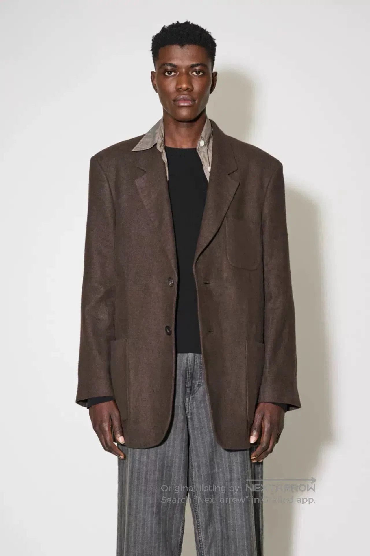Our Legacy Our Legacy Embrace Blazer in Brown. Size M / US 6-8 / IT 42-44 - 6 Thumbnail