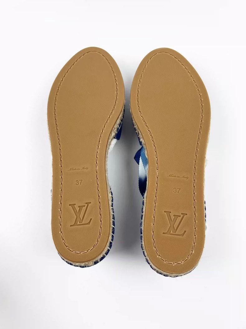 Louis Vuitton Louis Vuitton Blue Strap Fisherman Shoes-2506 Size US 6 / EU 39 - 5 Thumbnail