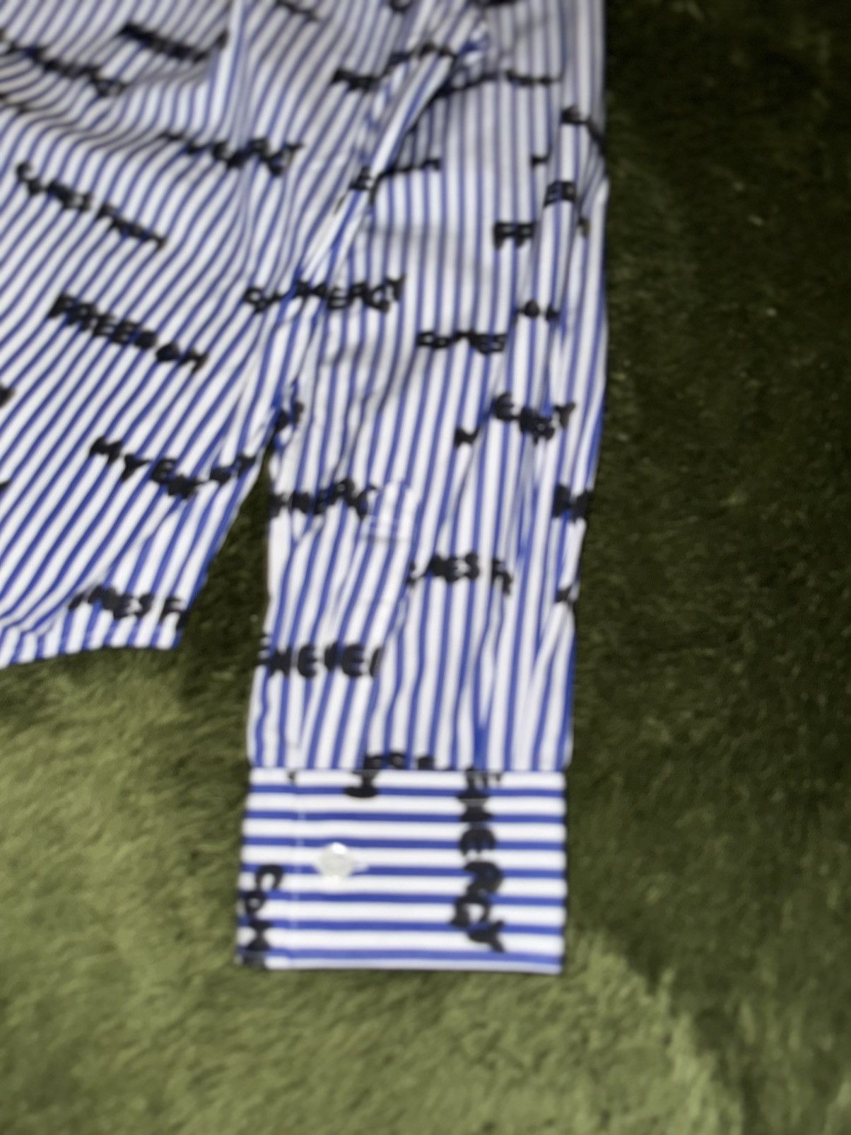 Comme des Garcons SHIRT [M] COMME des GARÇONS Shirt 24AW FRANCE MADE Lettering Shirt Size US M / EU 48-50 / 2 - 11 Thumbnail