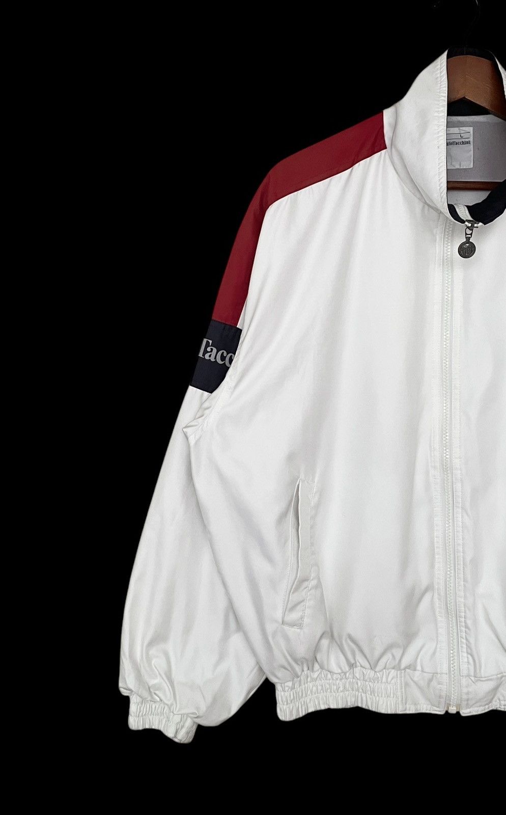 Japanese Brand × Sergio Tacchini × Vintage Vintage Brand Sergio Tacchini Nylon Jacket 1990s Size US L / EU 52-54 / 3 - 3 Thumbnail