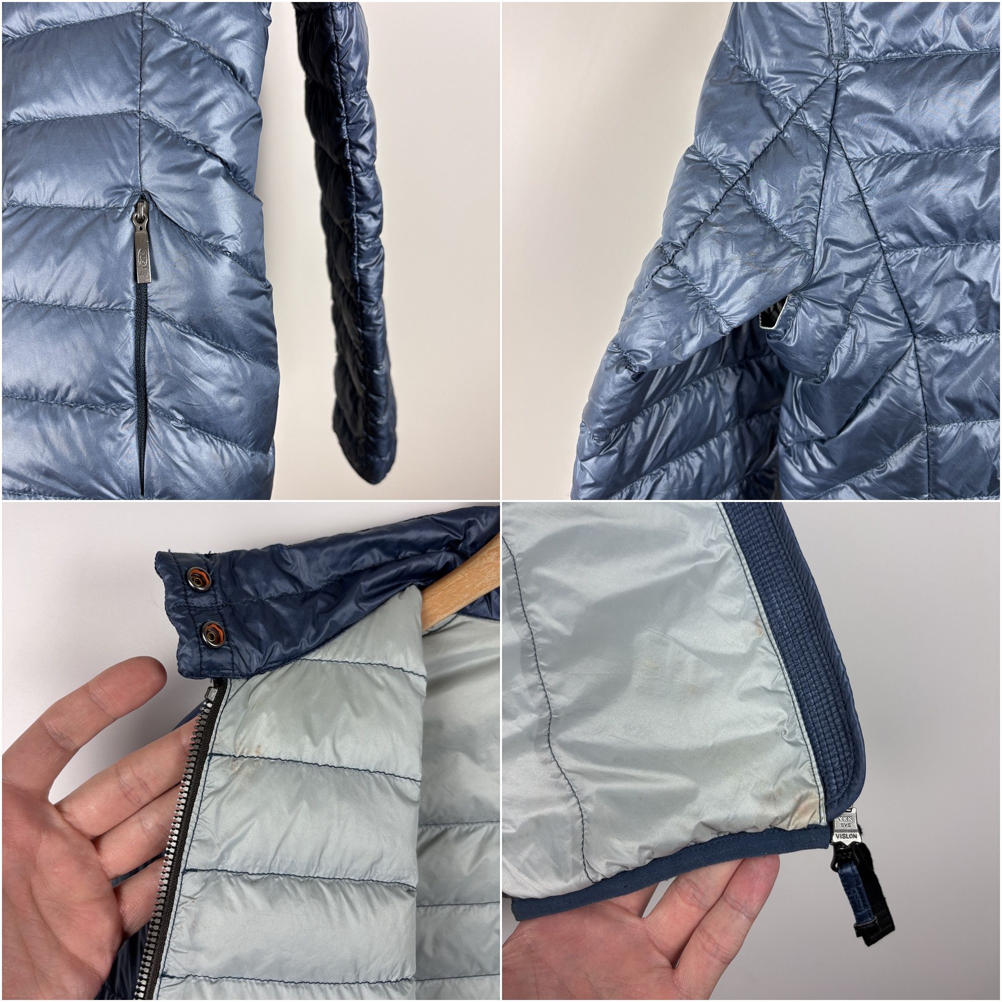 Parajumpers Womens Parajumpers Sheen Down Quilted Jacket Blue Size S Size S / US 4 / IT 40 - 8 Thumbnail