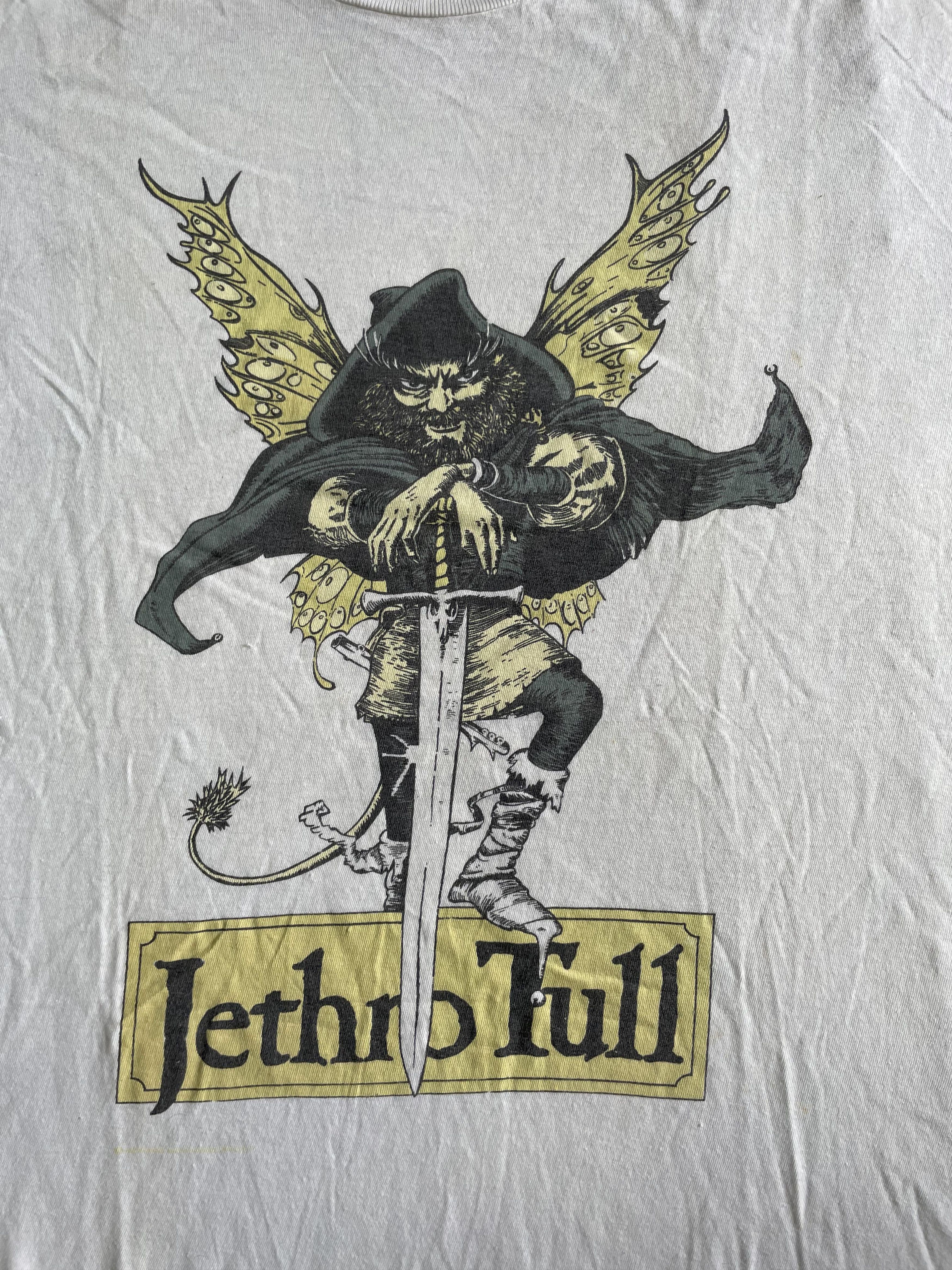 Band Tees VTG 80's Jethro Tull Summer Raid 1986 Tshirt Size US L / EU 52-54 / 3 - 4 Thumbnail