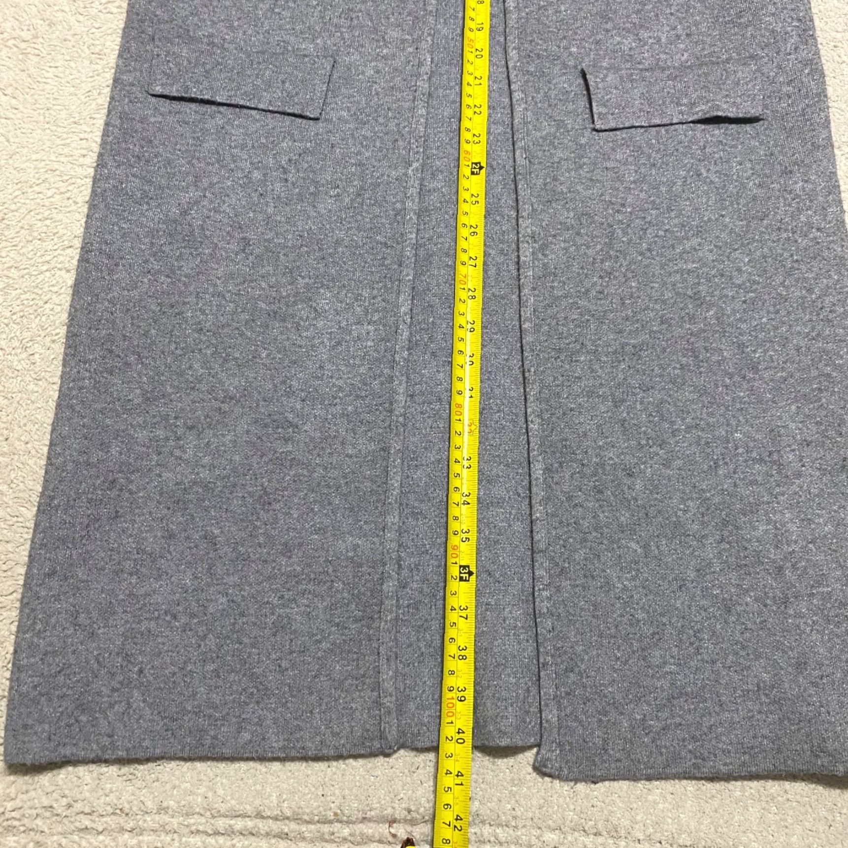 Anthropologie Anthropologie Akemi + Kin Sweater Women Small Gray Open Front Short Sleeve Knit Cardigan Bohemian 90s Style Mens Womens Size S / US 4 / IT 40 - 4 Thumbnail