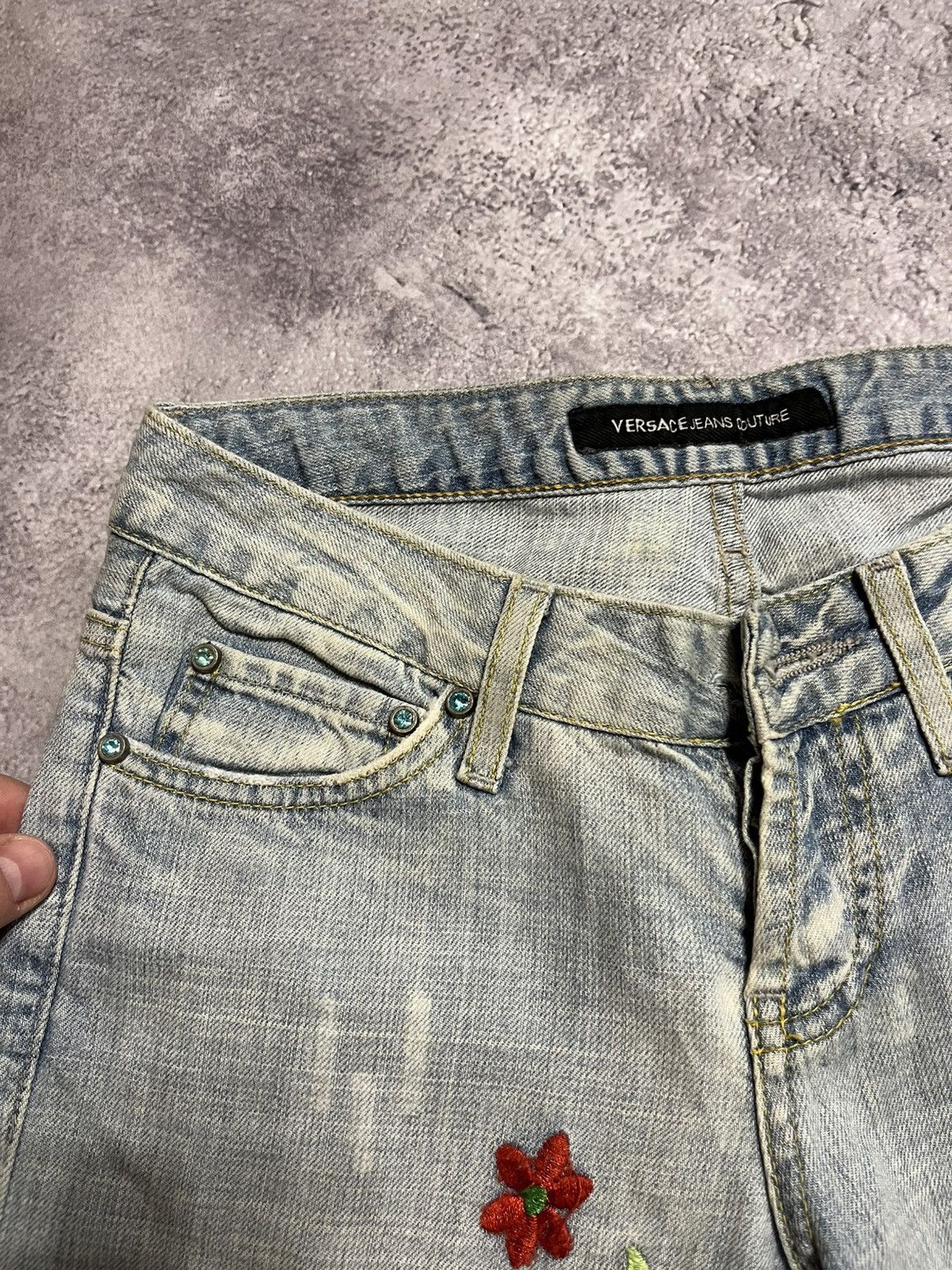 Versace Vintage Versace women’s jeans Size 26" / US 2 / IT 38 - 5 Thumbnail