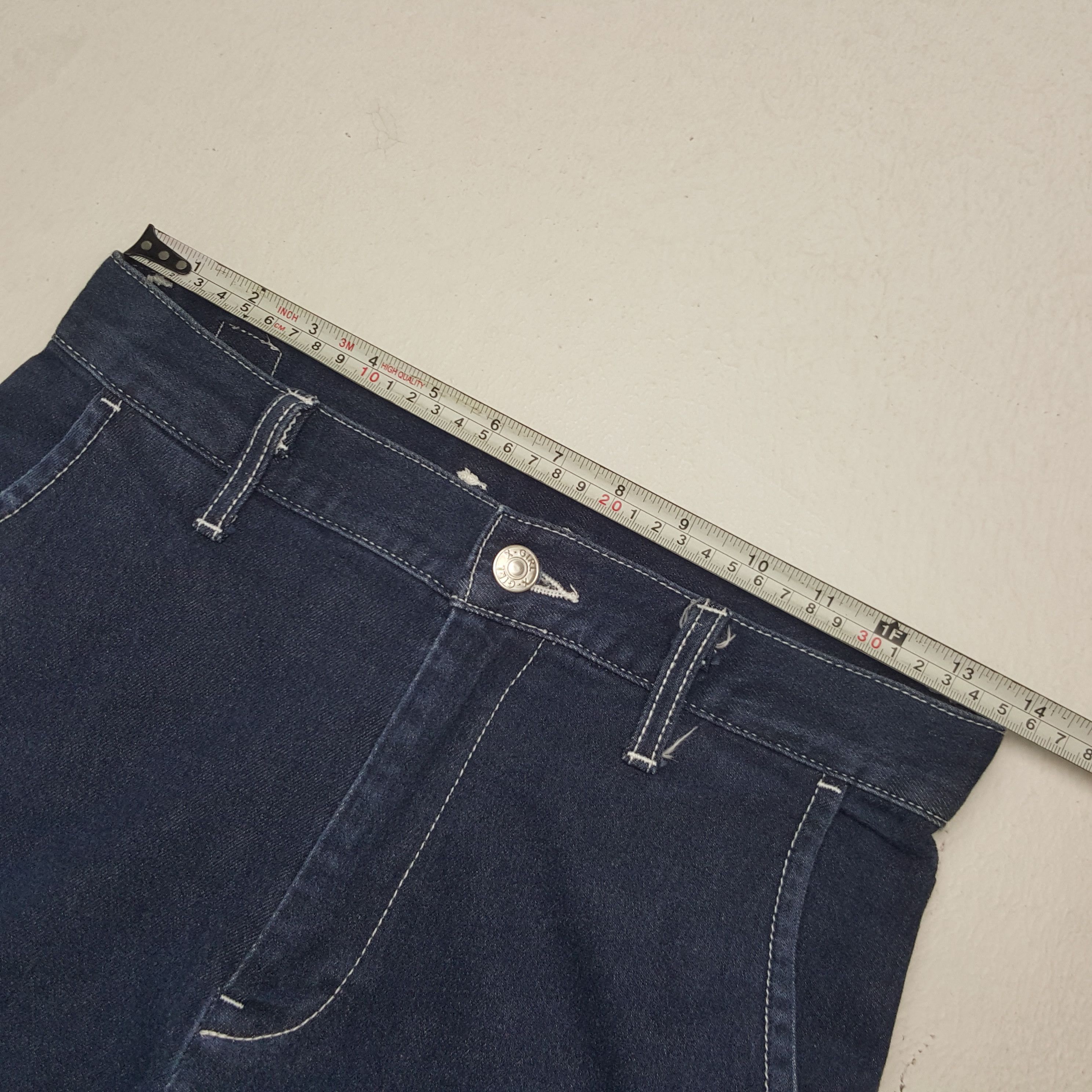 Japanese Brand × Vintage Vintage X-girl Japanese Brand Multi Pocket Denim Jeans Size US 27 - 9 Thumbnail