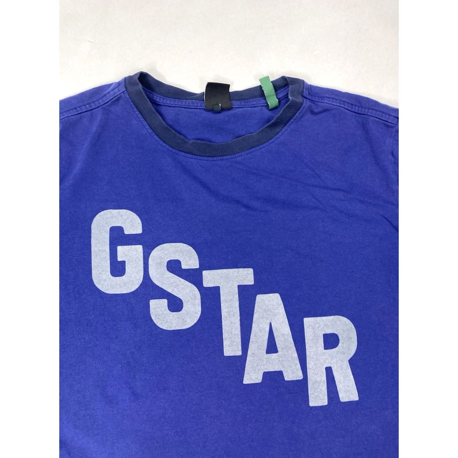 G-Star G-Star Lash Sports Graphic T-shirt Men Short Sleeve Medium Blue Crew Neck Logo Size US M / EU 48-50 / 2 - 2 Thumbnail