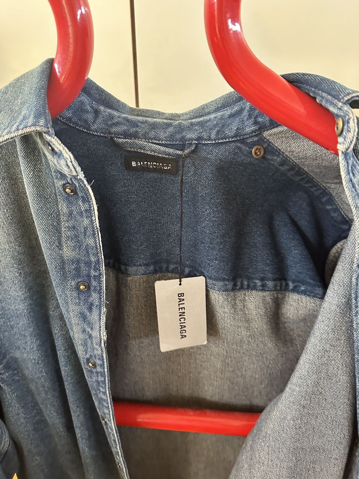 Balenciaga Balenciaga denim shirt Size US M / EU 48-50 / 2 - 5 Thumbnail