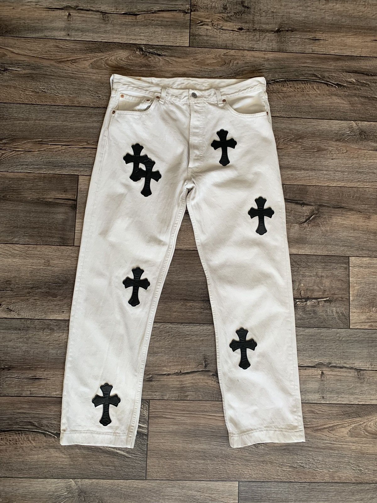 Chrome Hearts Levis 501 | Grailed