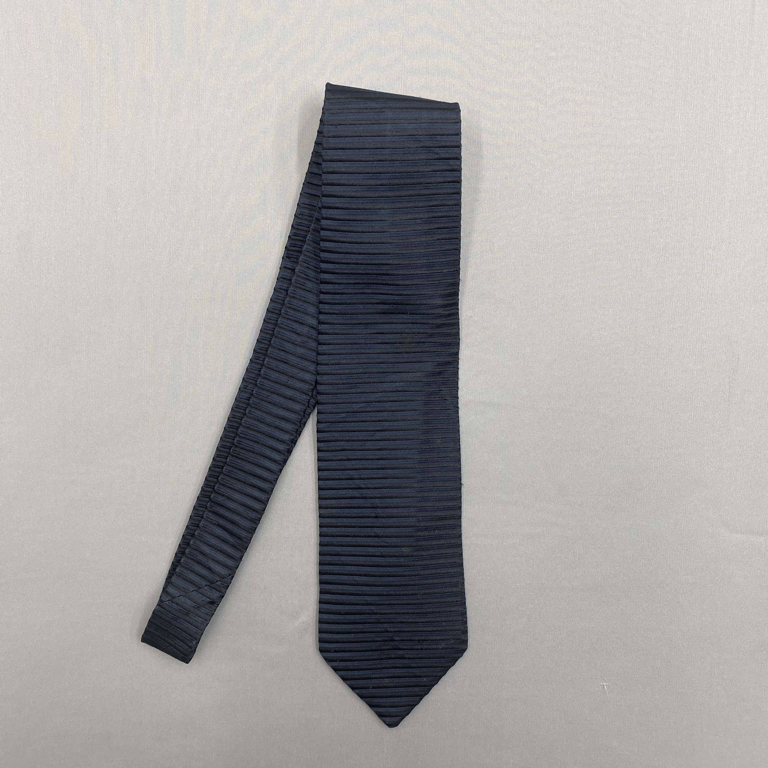 Ermenegildo Zegna Vintage Ermenegildo Zegna SILK Necktie Cravate Pure Silk Size ONE SIZE - 4 Thumbnail