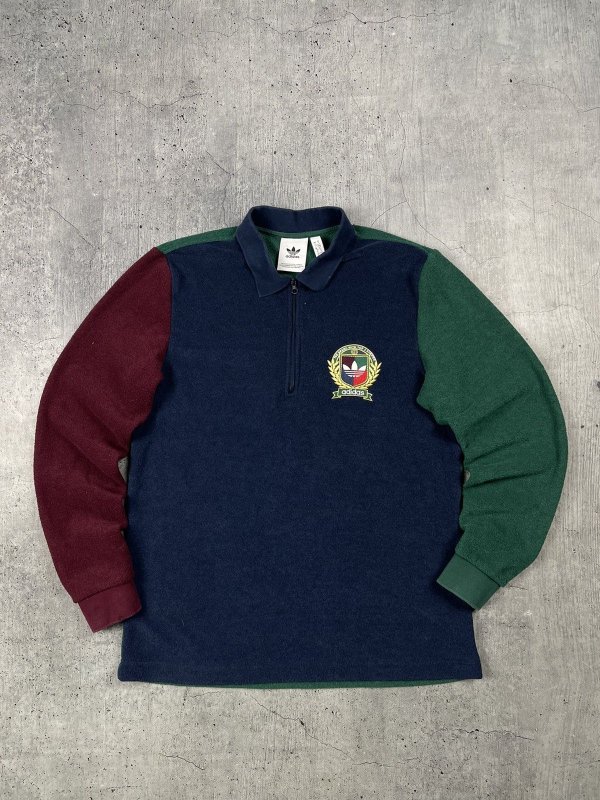 Adidas × Vintage Fleece Sweatshirt Adidas Size US S / EU 44-46 / 1 - 1 Thumbnail